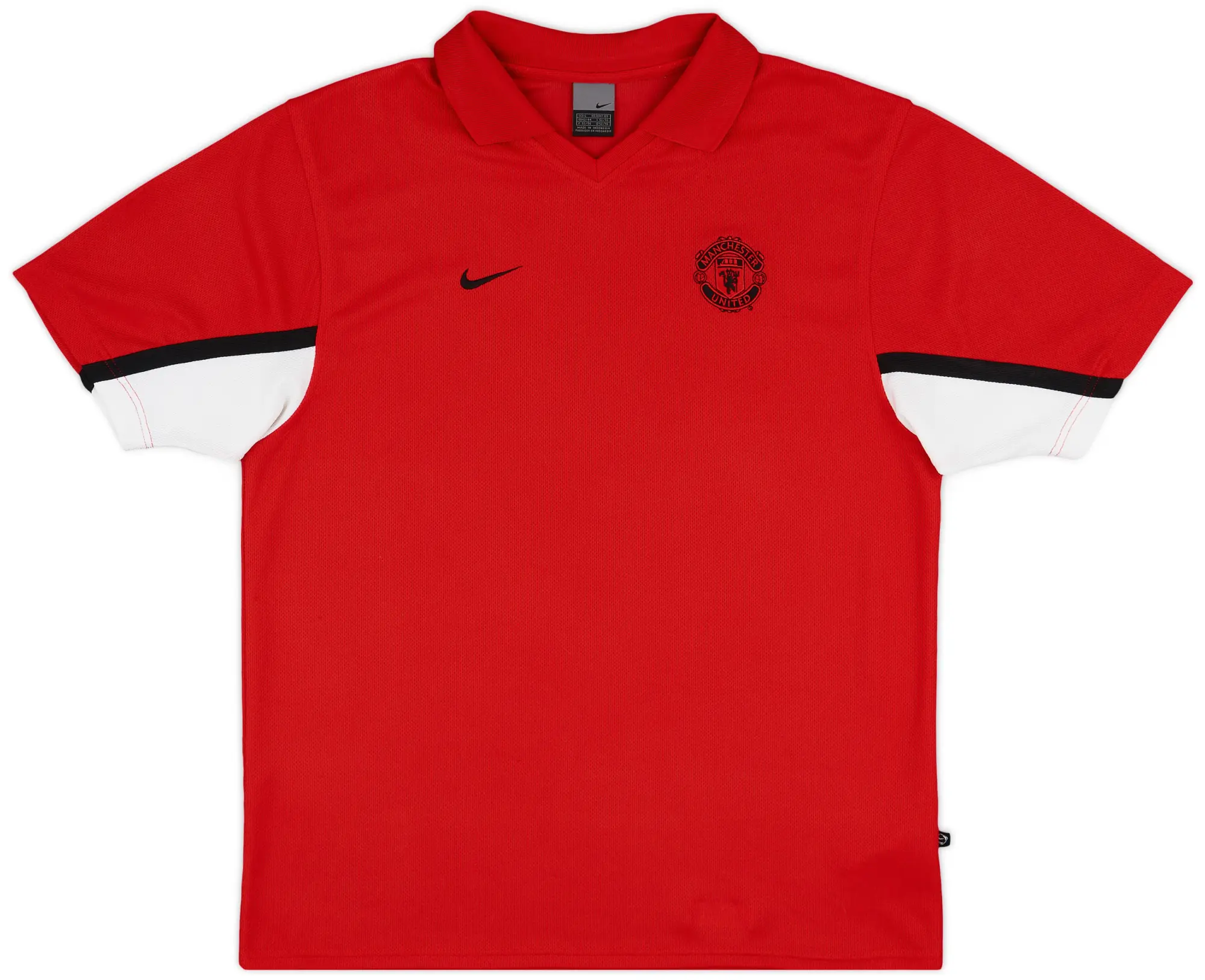 2003-04 Manchester United Nike Polo Shirt - 9/10 - (L)