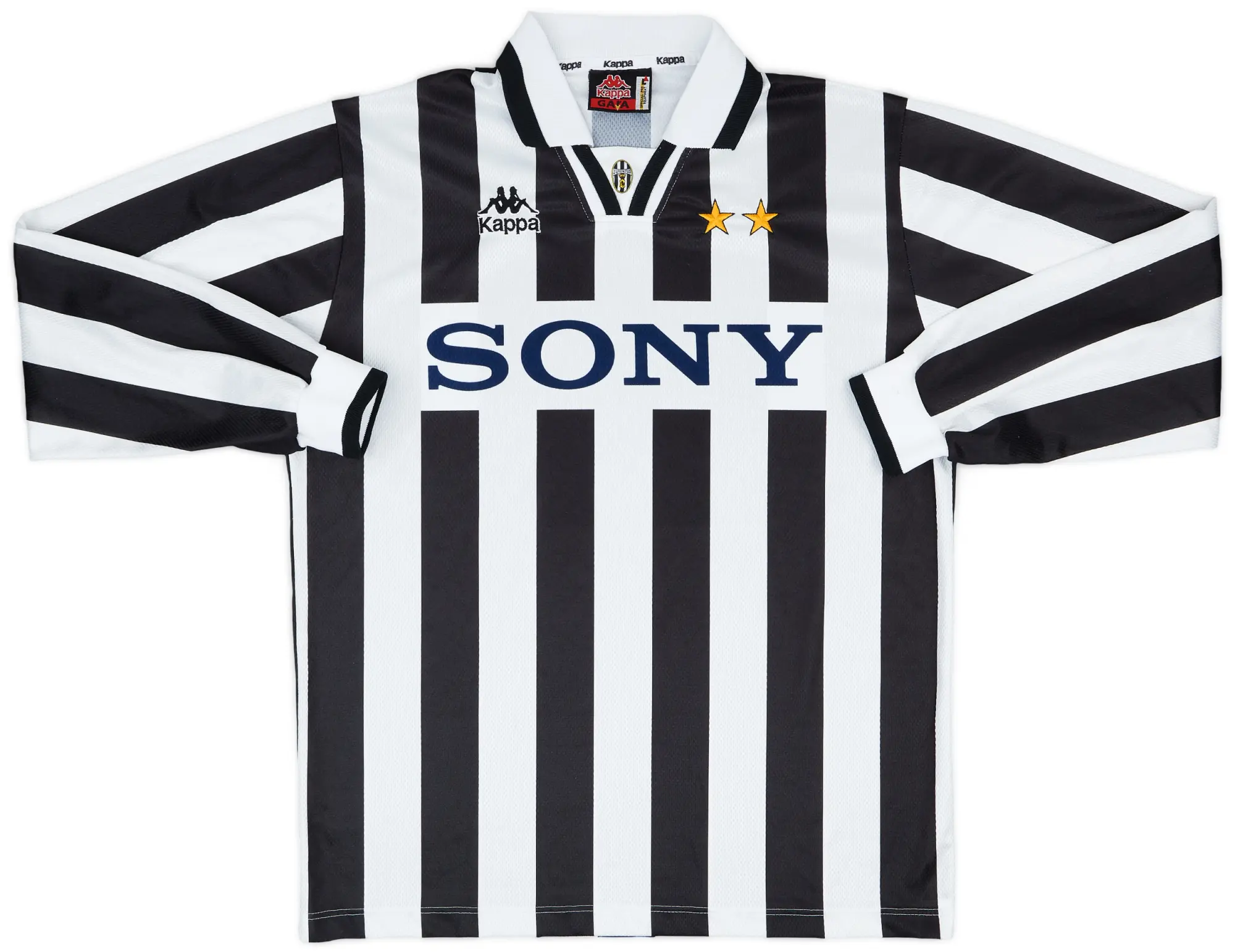 Kappa 1995-97 Juventus Home L/S Shirt - 8/10 - (L)