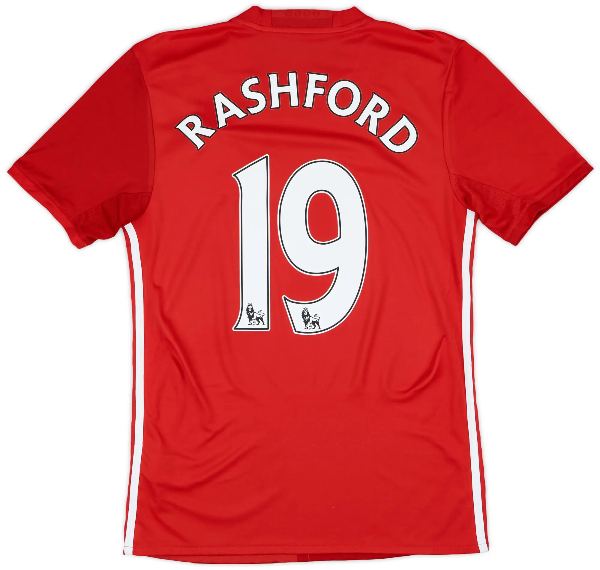 adidas 2016-17 Manchester United Home Shirt Rashford #19 - 7/10 - (S)