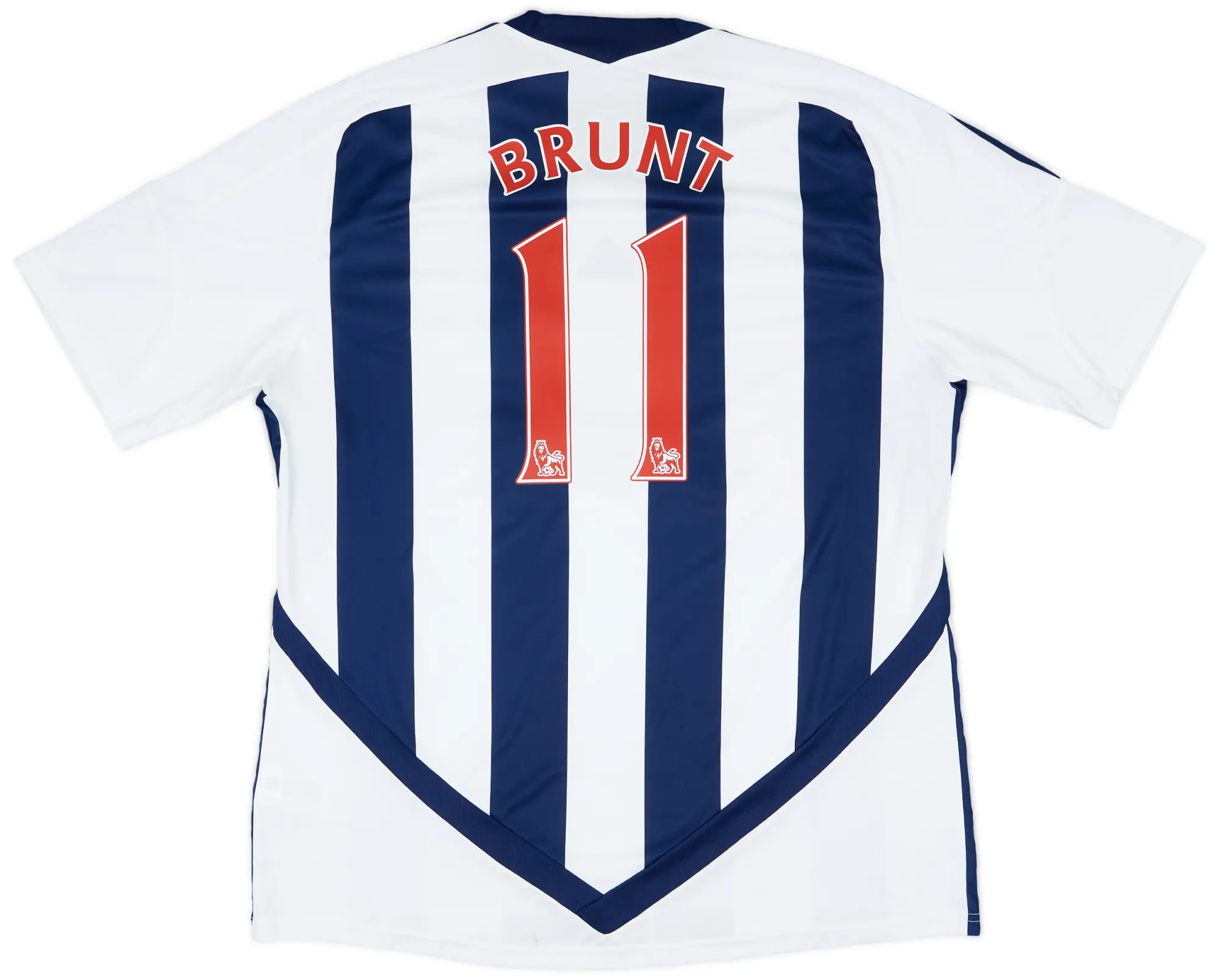 adidas 2011-12 West Brom Home Shirt Brunt #11 - 7/10 - (XL)