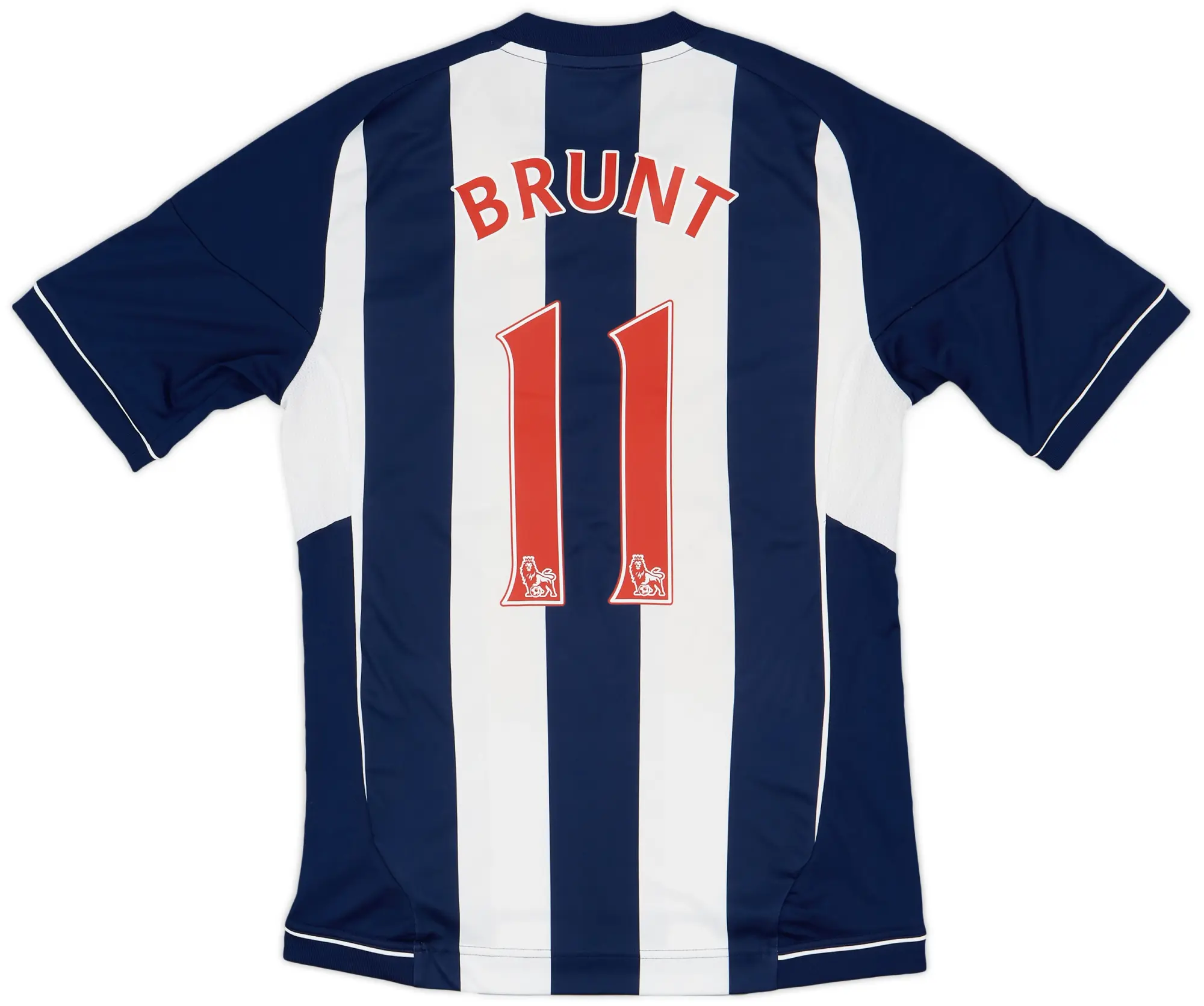 adidas 2012-13 West Brom Home Shirt Brunt #11 - 7/10 - (S)
