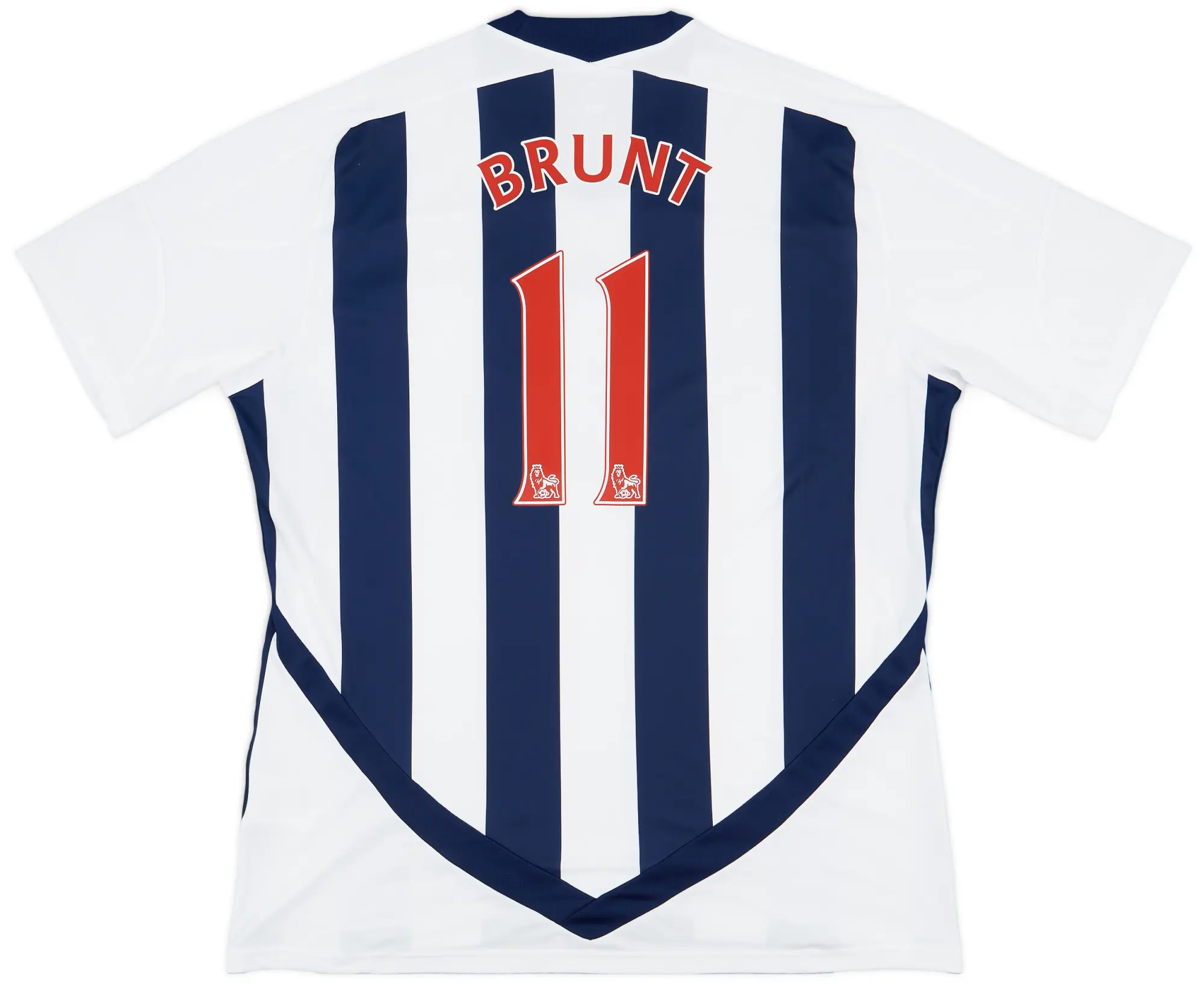 adidas 2011-12 West Brom Home Shirt Brunt #11 - 8/10 - (XXL)