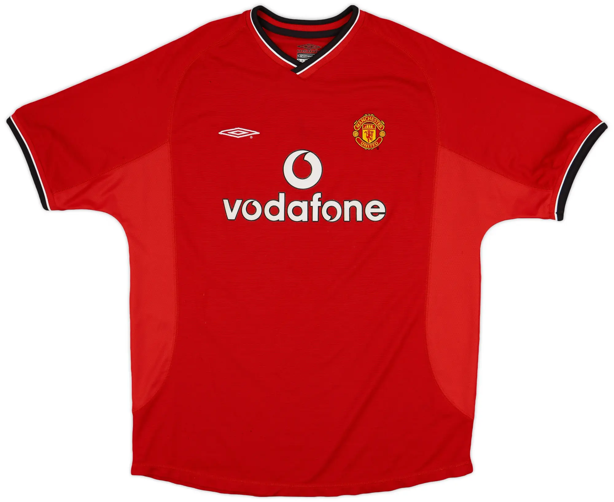 Umbro 2000-02 Manchester United Home Shirt - 4/10 - (XL)
