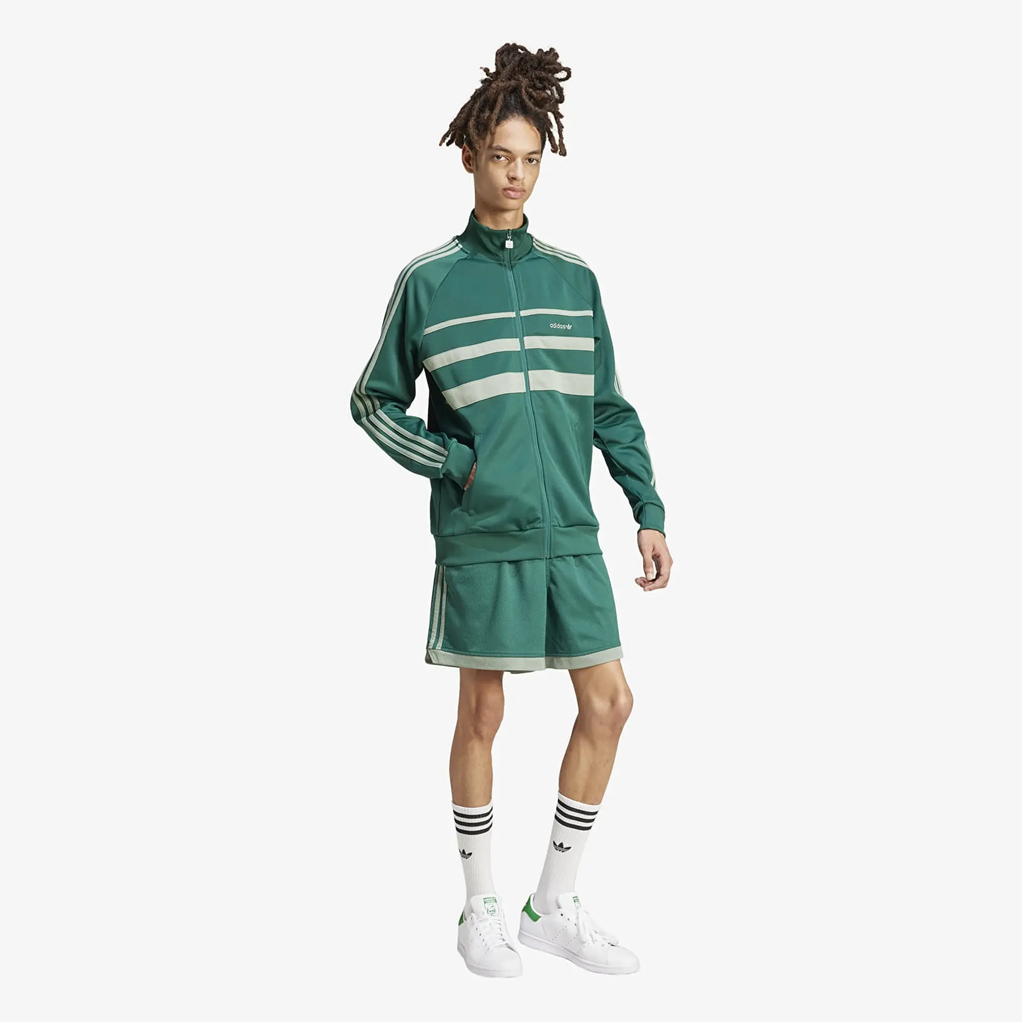 adidas Originals Jacket Adidas The First Tracktop Collegiate Green/ Silver Green Xxl