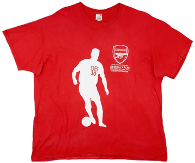 T-Shirts 2006-07 Arsenal 'Dennis Bergkamp Testimonial' Cotton Tee