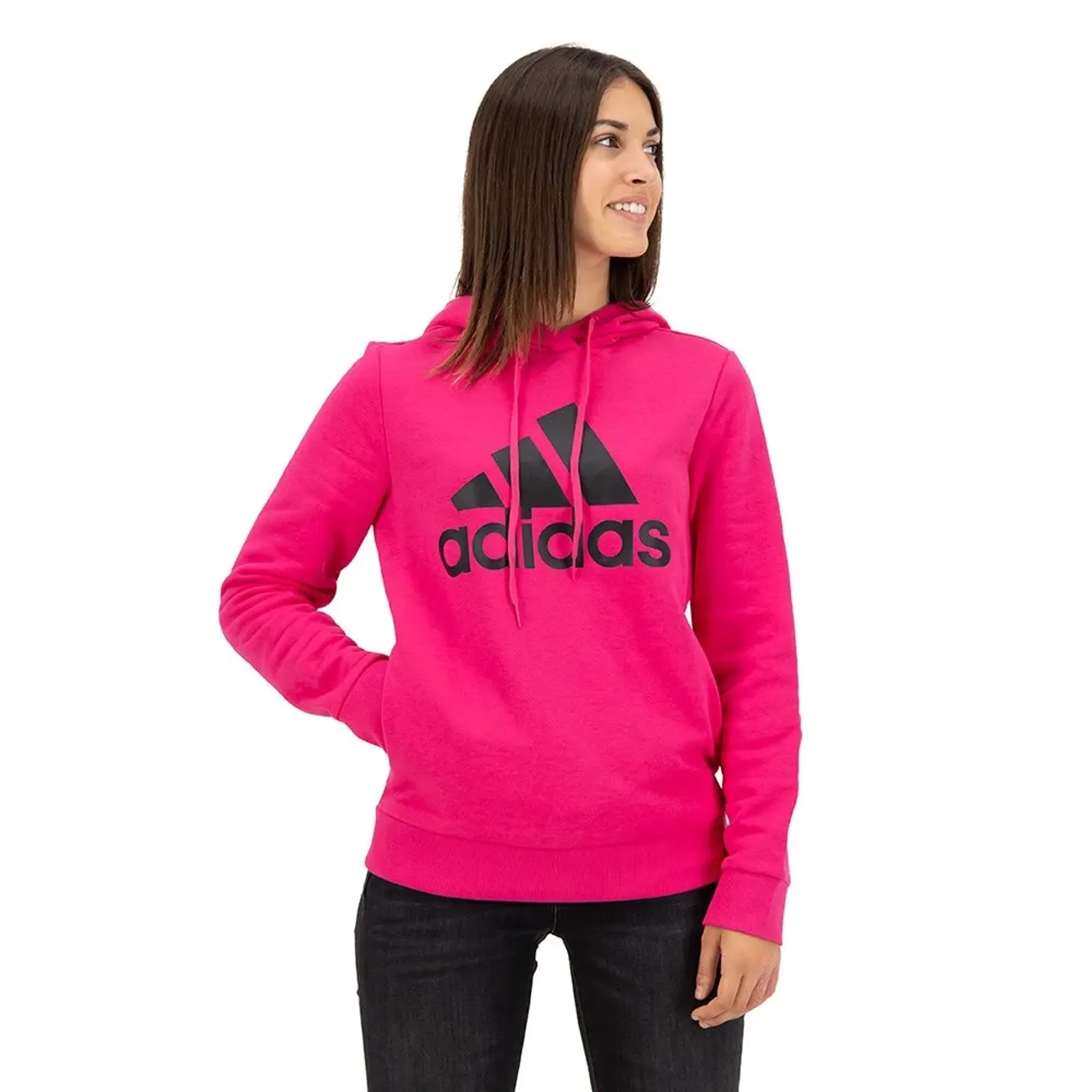 adidas  W BL FL HD  women's Sweatshirt in Pink