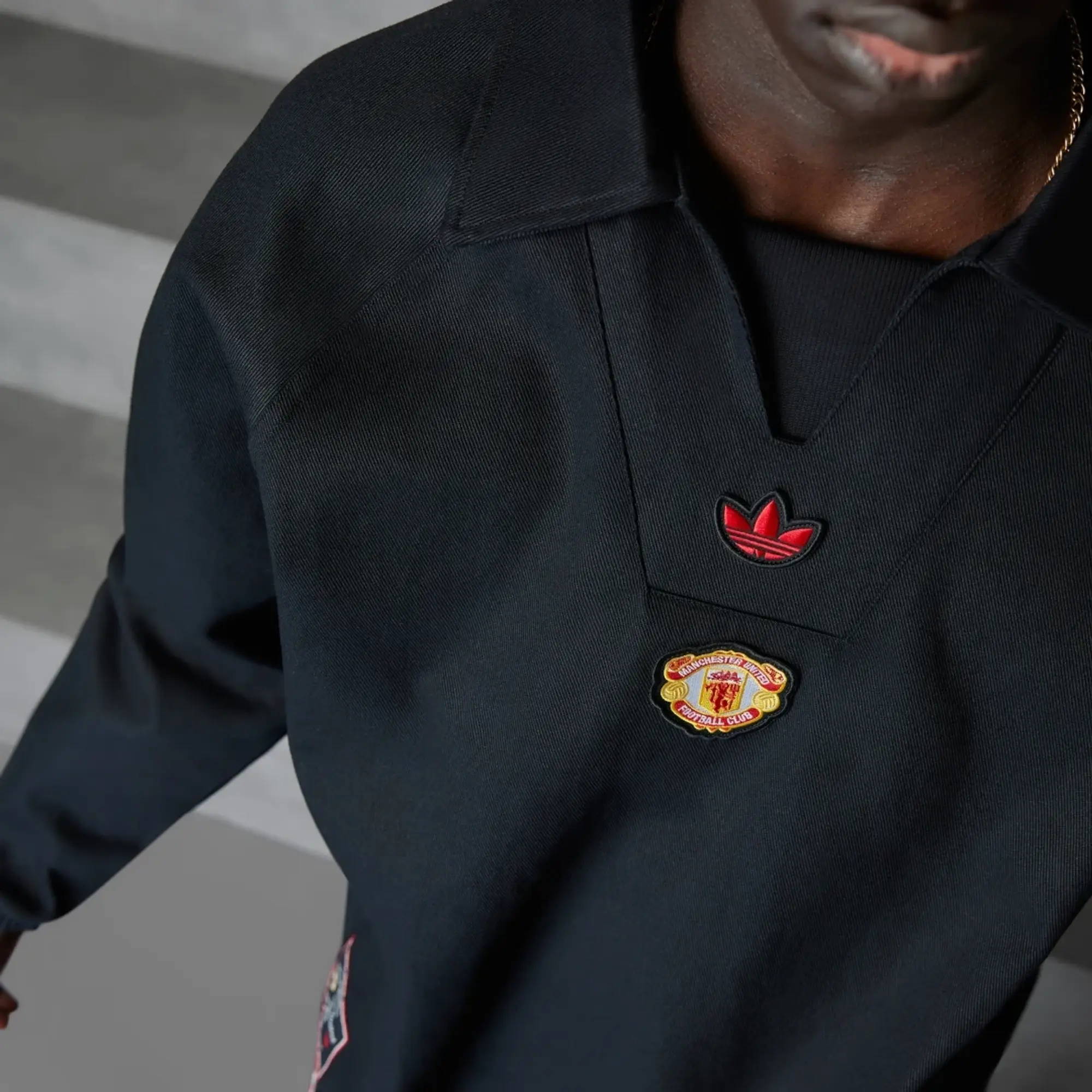 adidas Manchester United Terrace Icons Drill Top