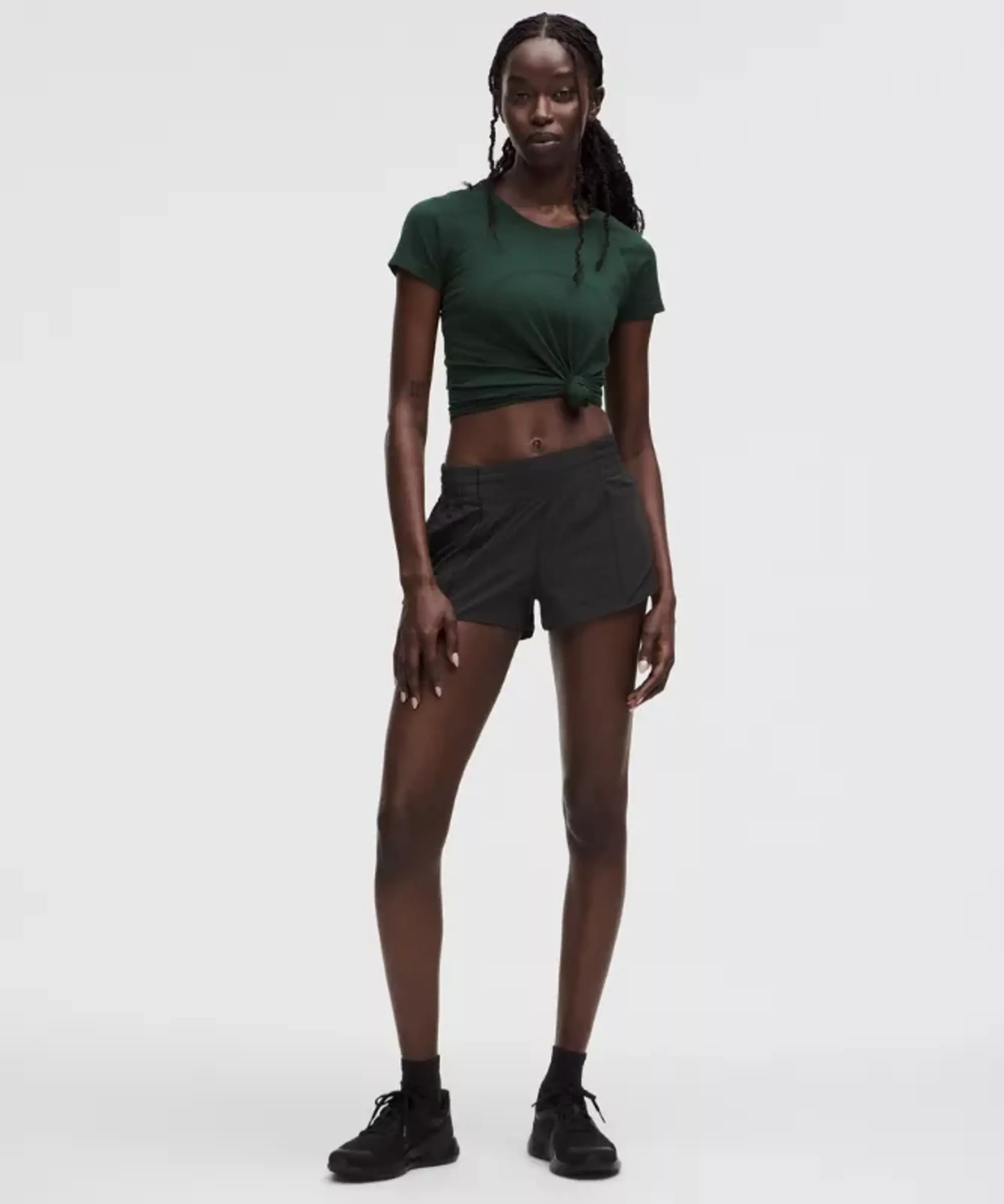 lululemon IE lululemon – Women's Hotty Hot High-Rise Lined Shorts – 2.5 – Color Black – Size 8