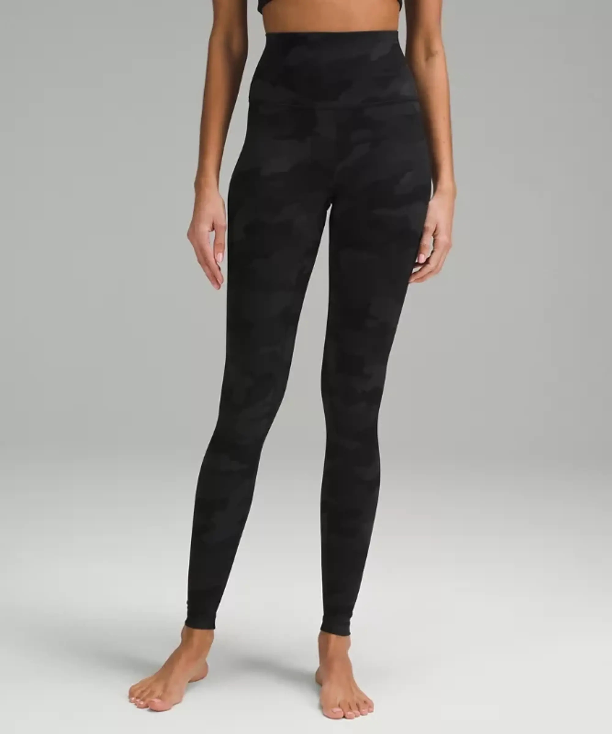 lululemon IE lululemon – Women's Align High-Rise Pants – 28 – Color Camo/Black – Size 8
