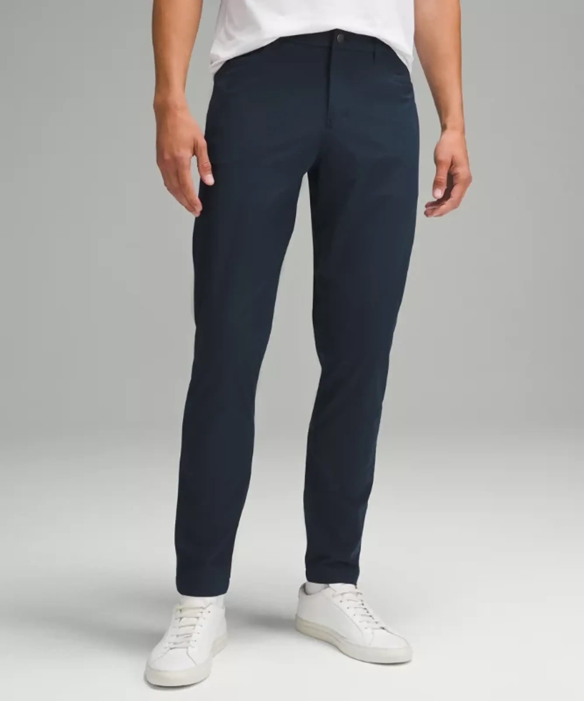 lululemon IE lululemon – Men's ABC Slim-Fit 5 Pocket Trousers 30L Warpstreme – Color Blue – Size 30