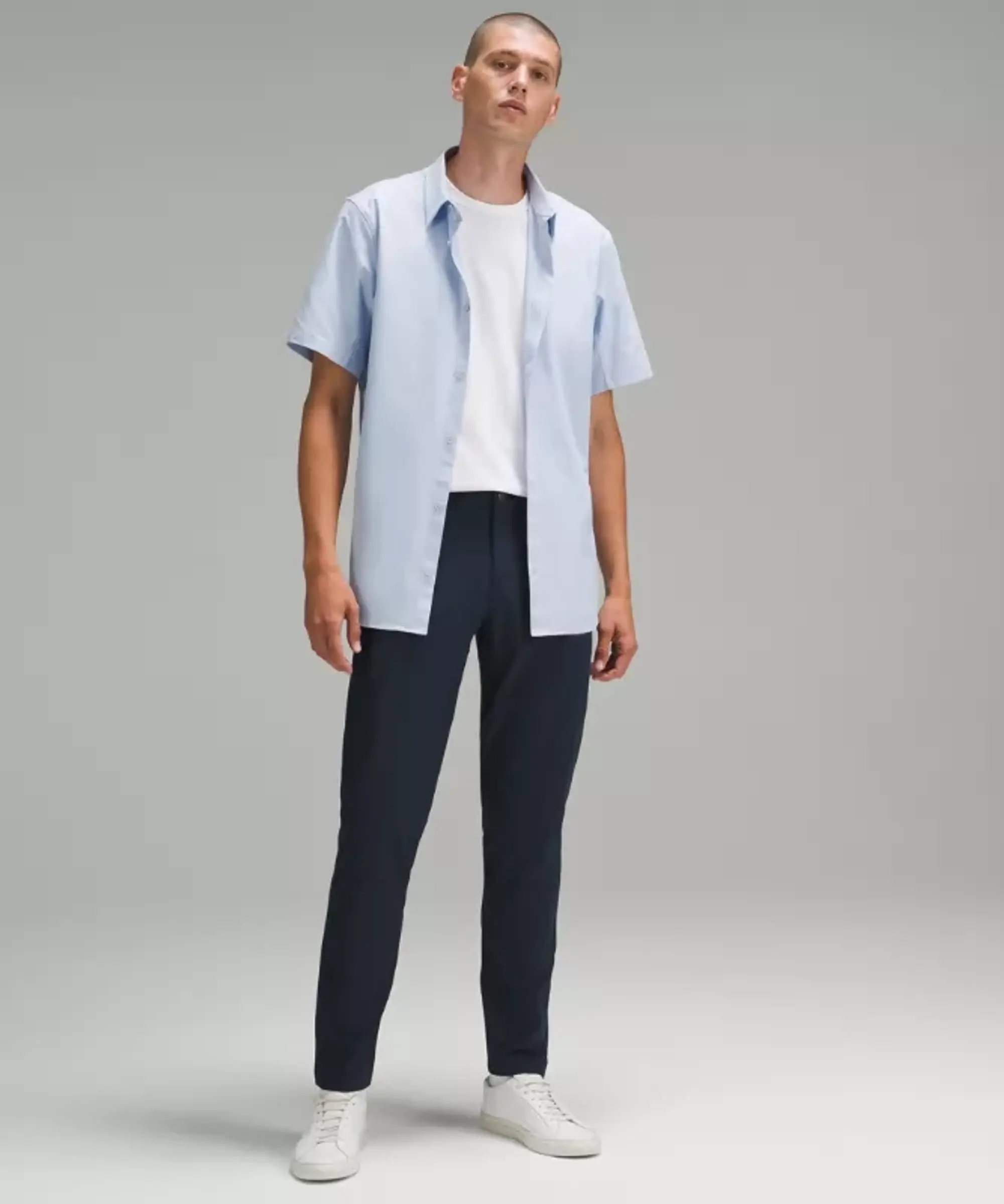 lululemon IE lululemon – Men's ABC Slim-Fit 5 Pocket Trousers 30L Warpstreme – Color Blue – Size 30
