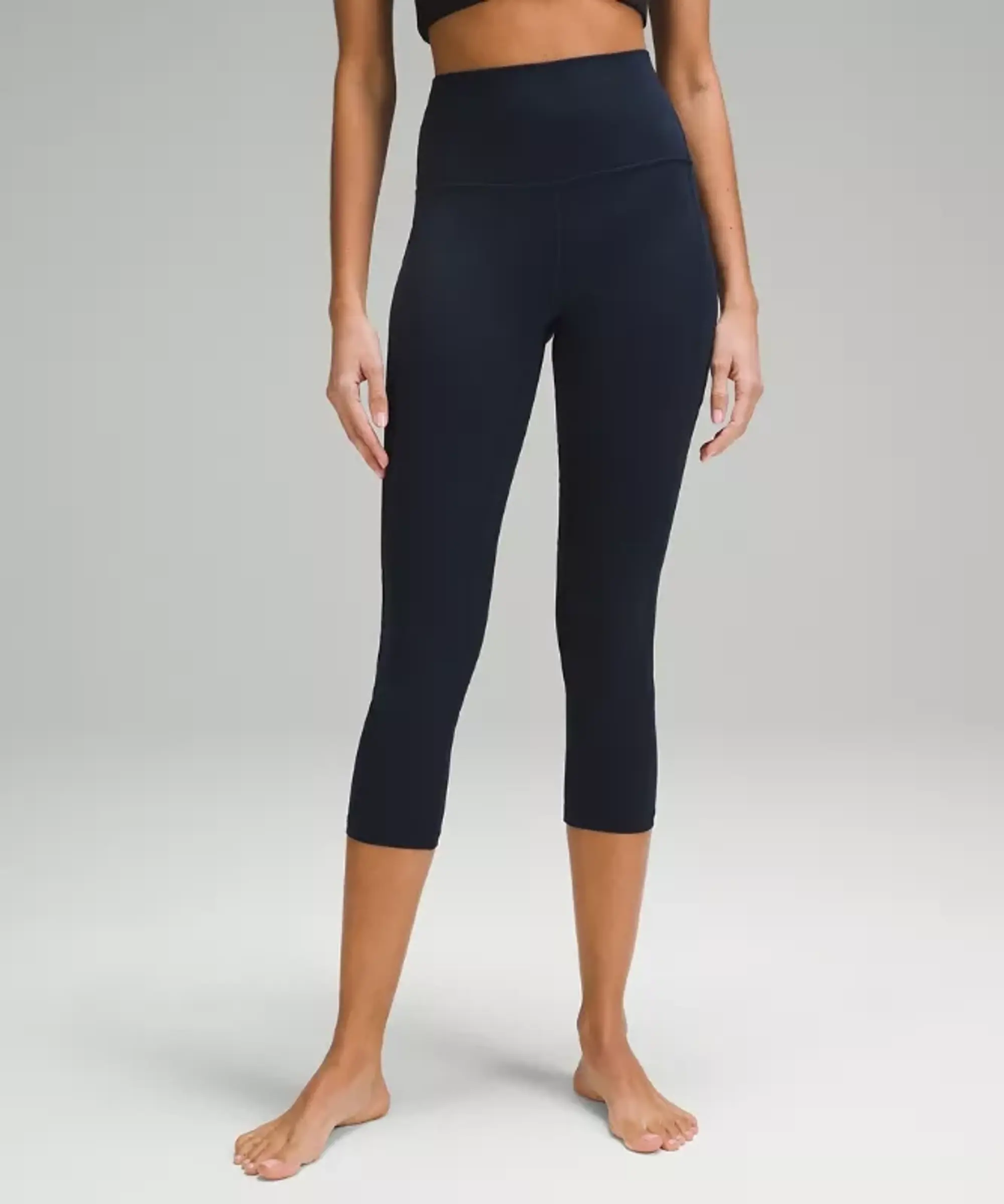 lululemon IE lululemon – Women's Align High-Rise Crop Leggings with Pockets – 23 – Color Blue – Size 8
