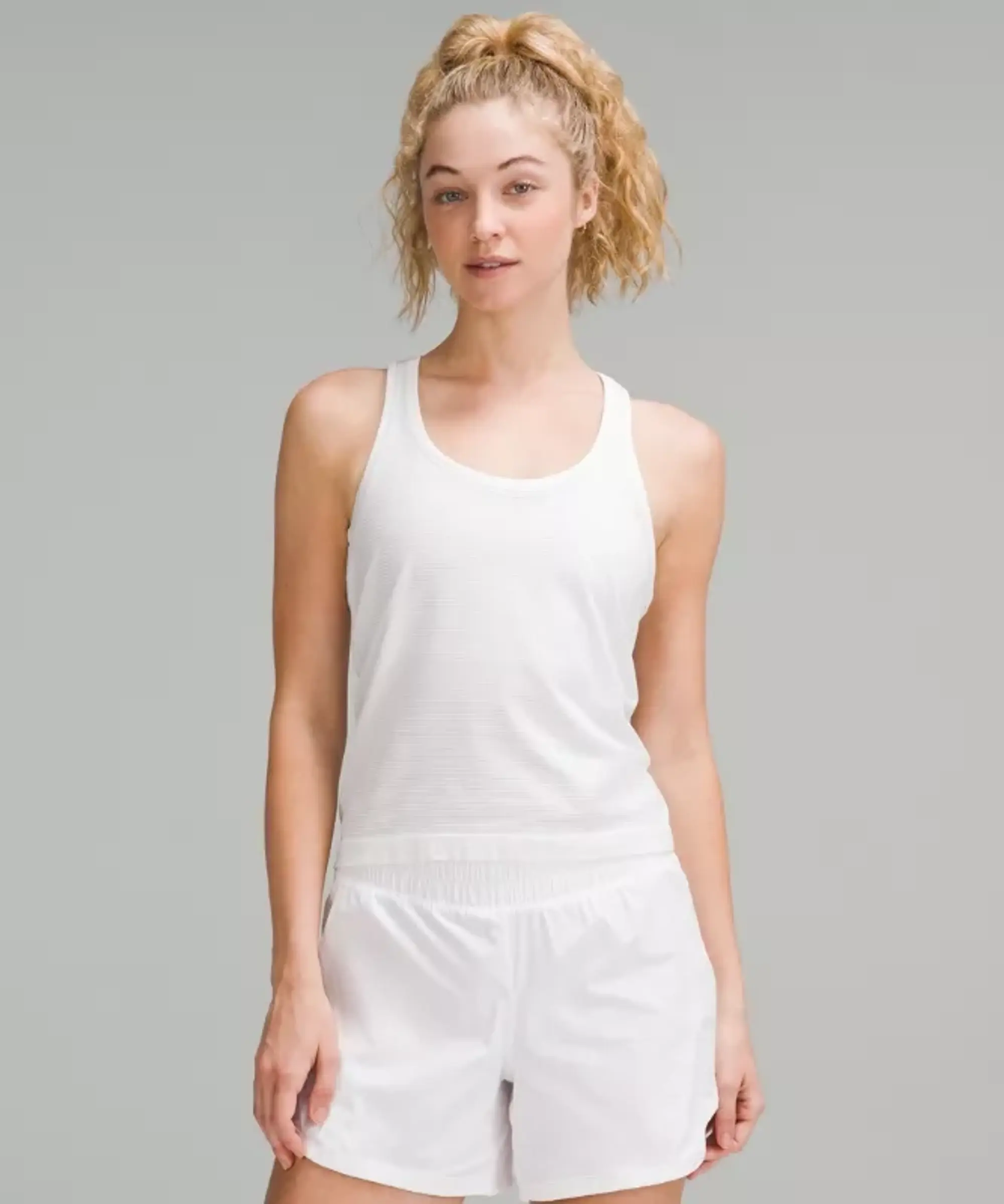lululemon IE lululemon – Women's Swiftly Tech Racerback Tank Top 2.0 Waist Length – Color White – Size 8