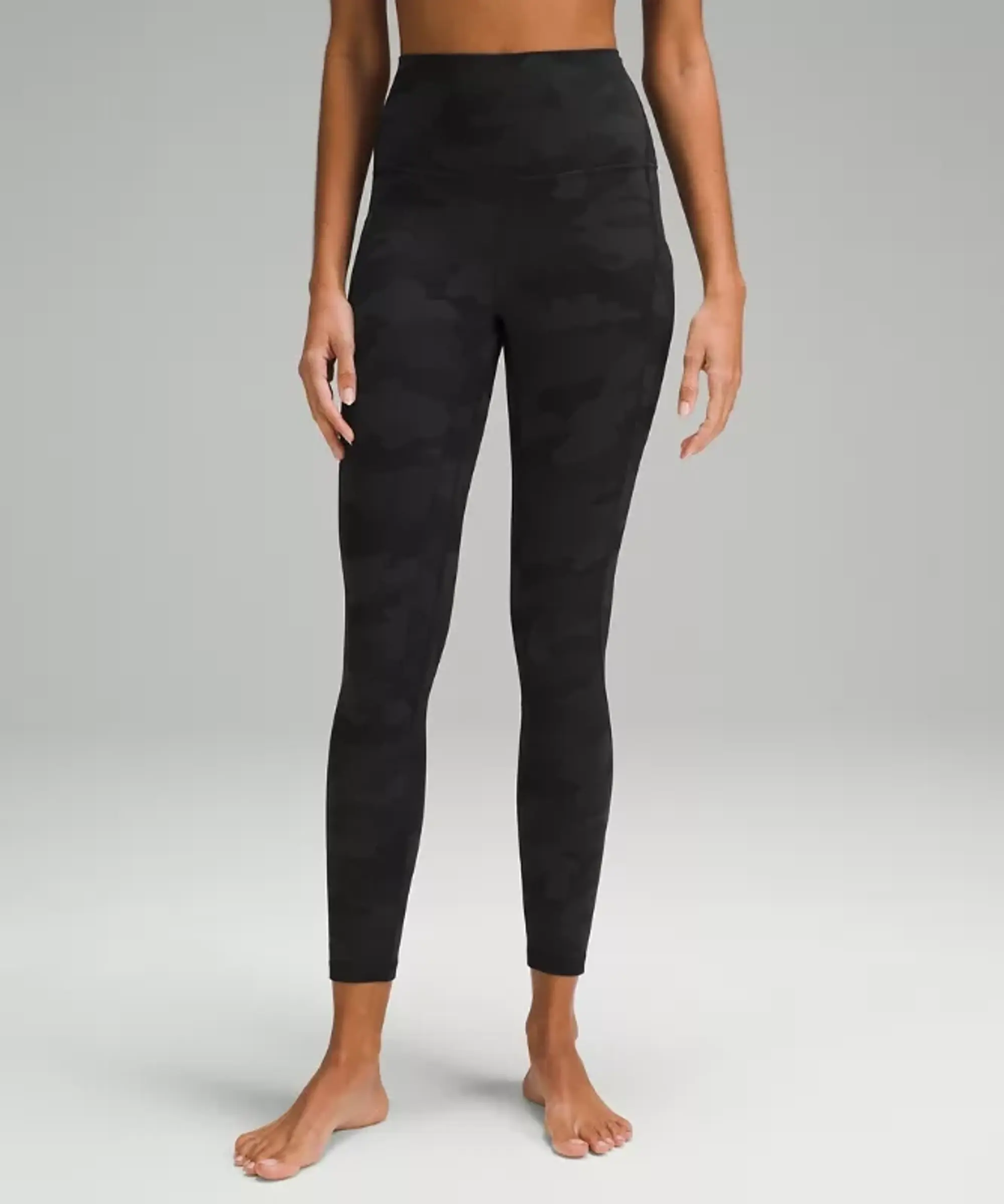 lululemon IE lululemon – Women's Align High-Rise Pants with Pockets – 25 – Color Camo/Black – Size 8
