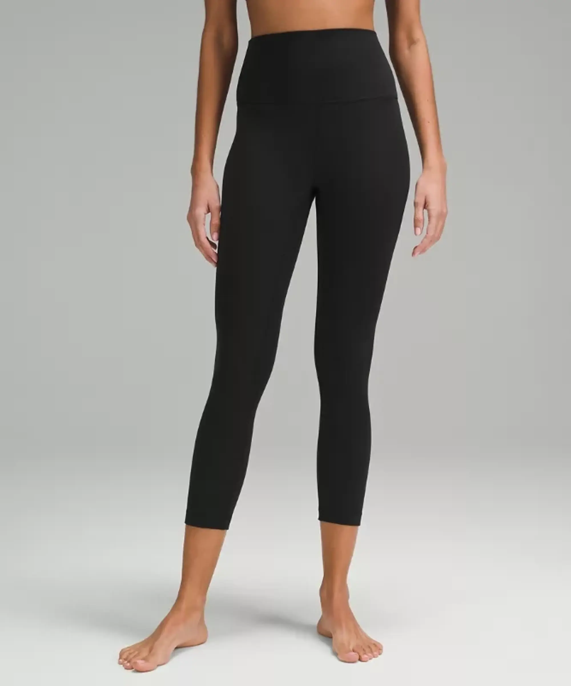 lululemon IE lululemon – Women's Align High-Rise Crop Leggings – 23 – Color Black – Size 10