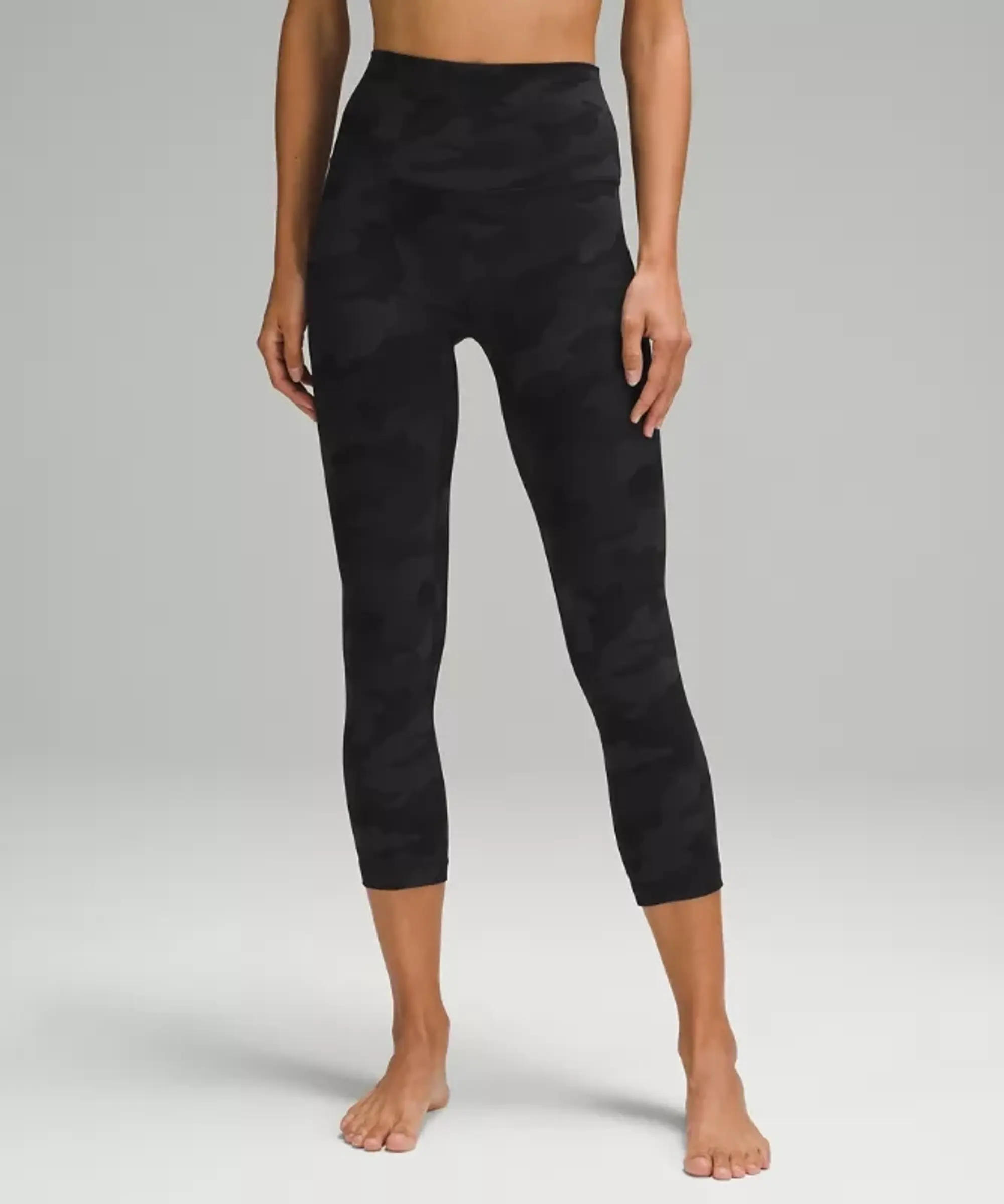 lululemon IE lululemon – Women's Align High-Rise Crop Leggings – 21 – Color Camo/Black – Size 20