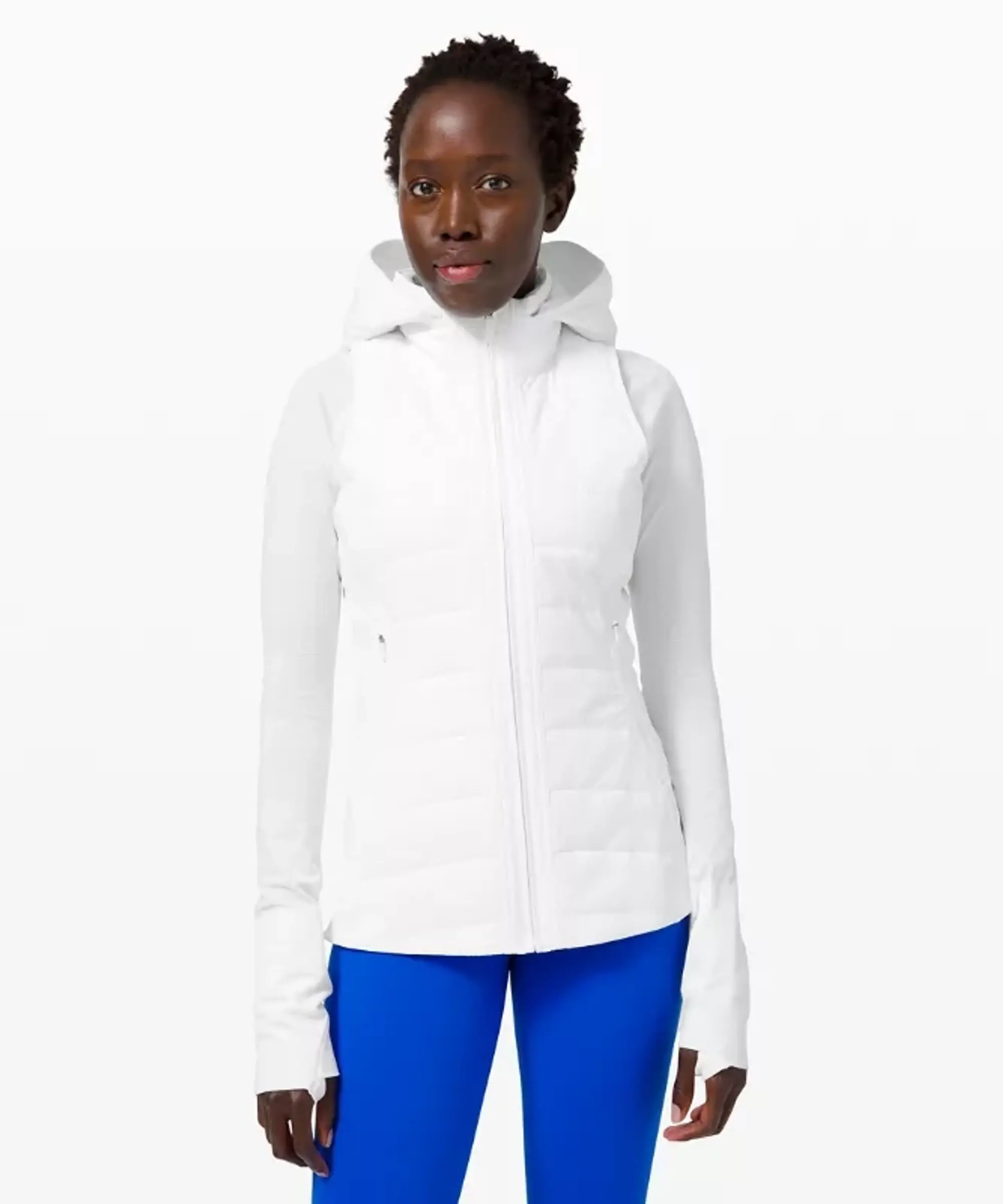 lululemon IE lululemon – Women's Another Mile Vest Hood – Color White – Size 6