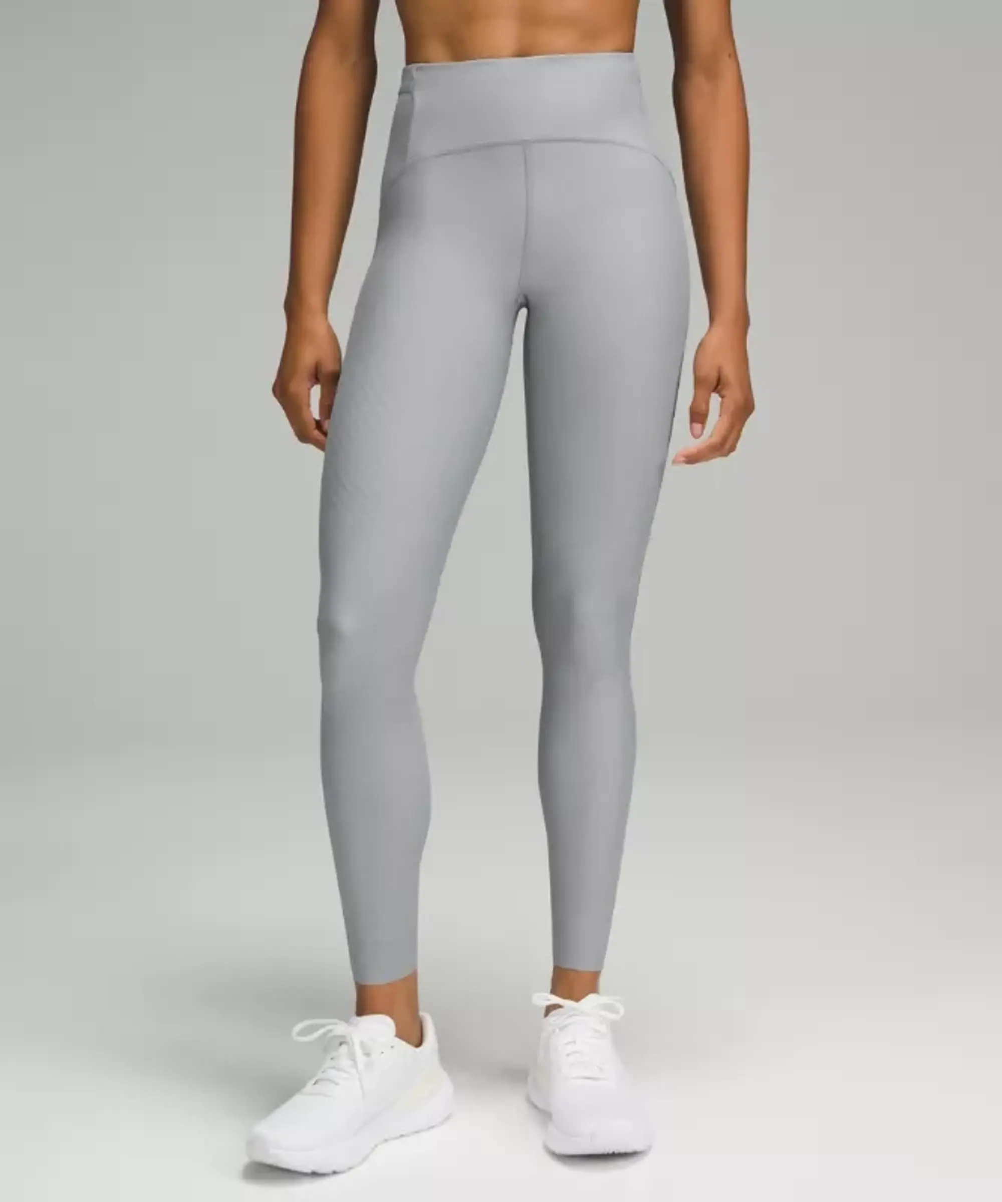 lululemon IE lululemon – Women's SenseKnit Running High-Rise Tight Leggings – 28 – Color Grey – Size 8