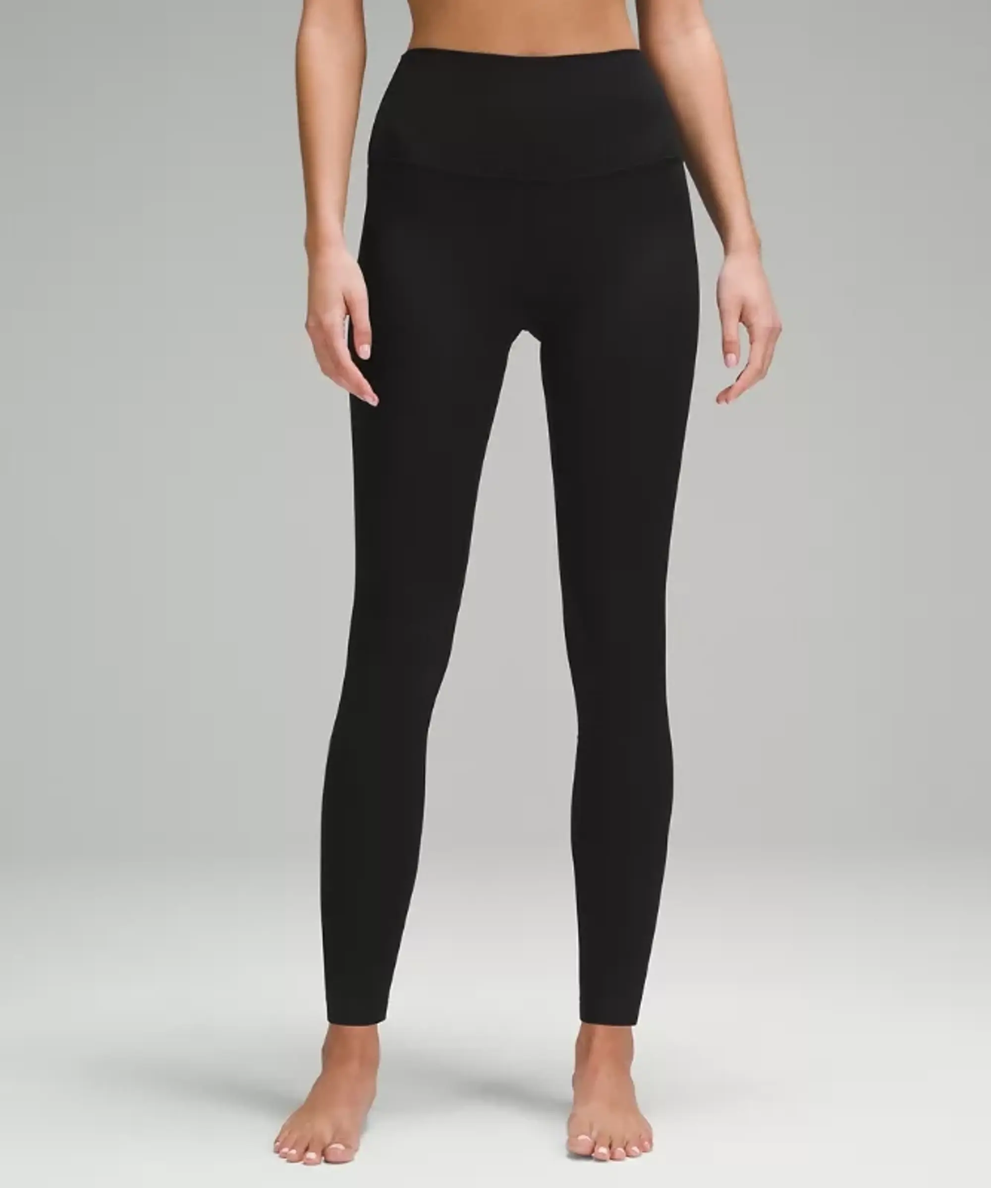 lululemon IE lululemon – Women's Align High-Rise Ribbed Pants – 28 – Color Black – Size 8