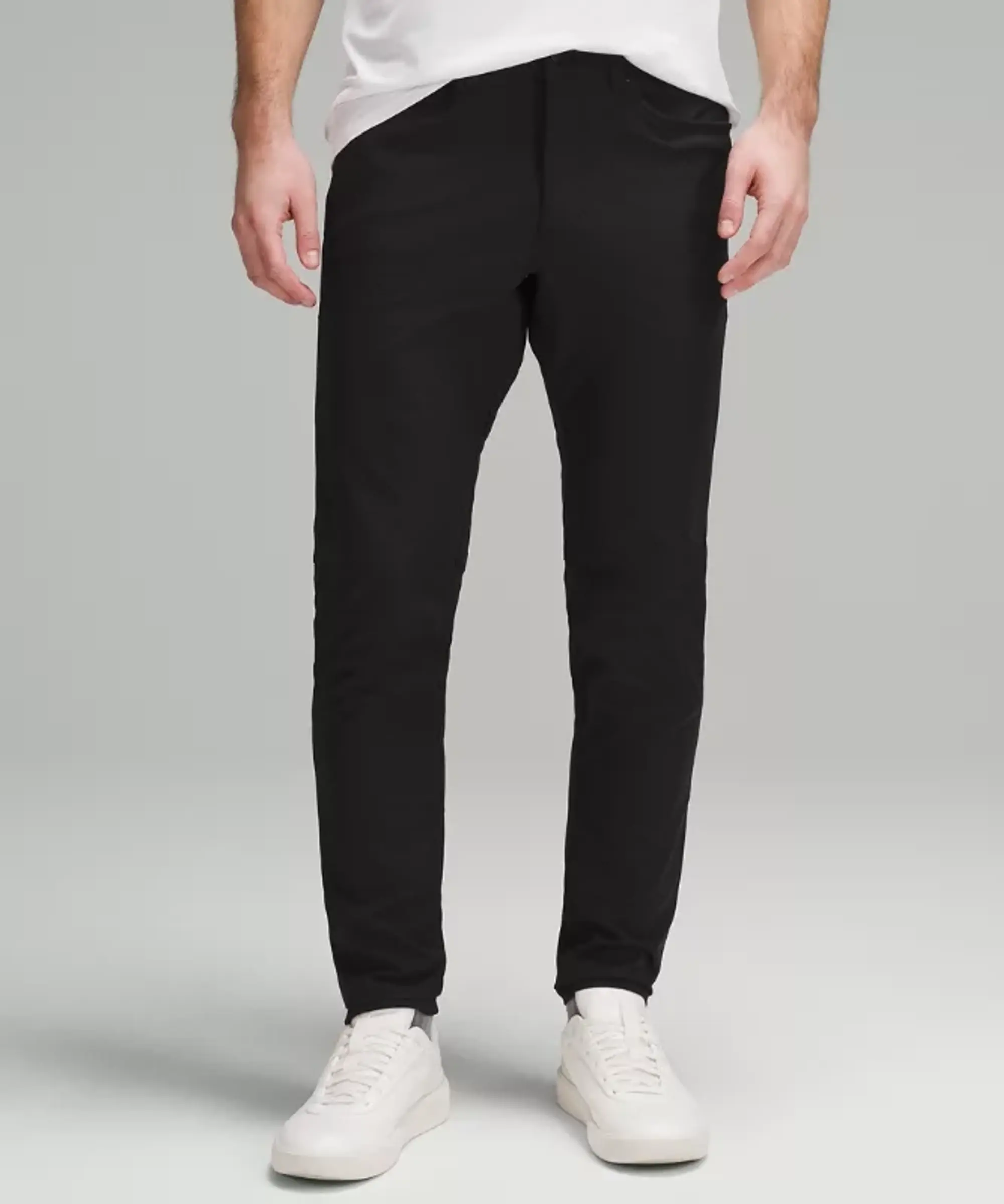 lululemon IE lululemon – Men's ABC Slim-Fit 5 Pocket Trousers 28L Warpstreme – Color Black – Size 31