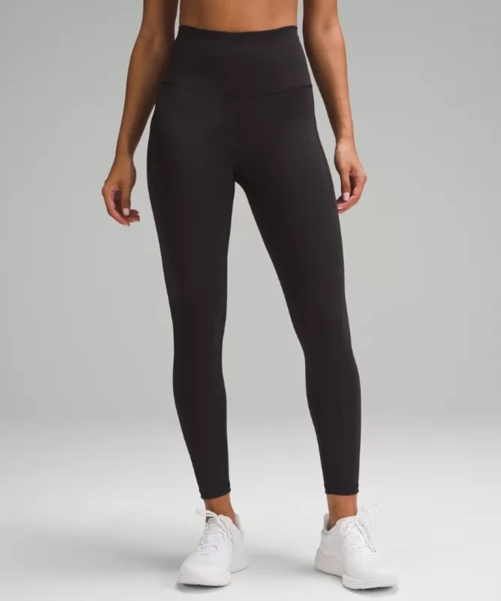 lululemon IE lululemon – Women's Wunder Train High-Rise Tight Leggings with Pockets – 25 – Color Black – Size 8
