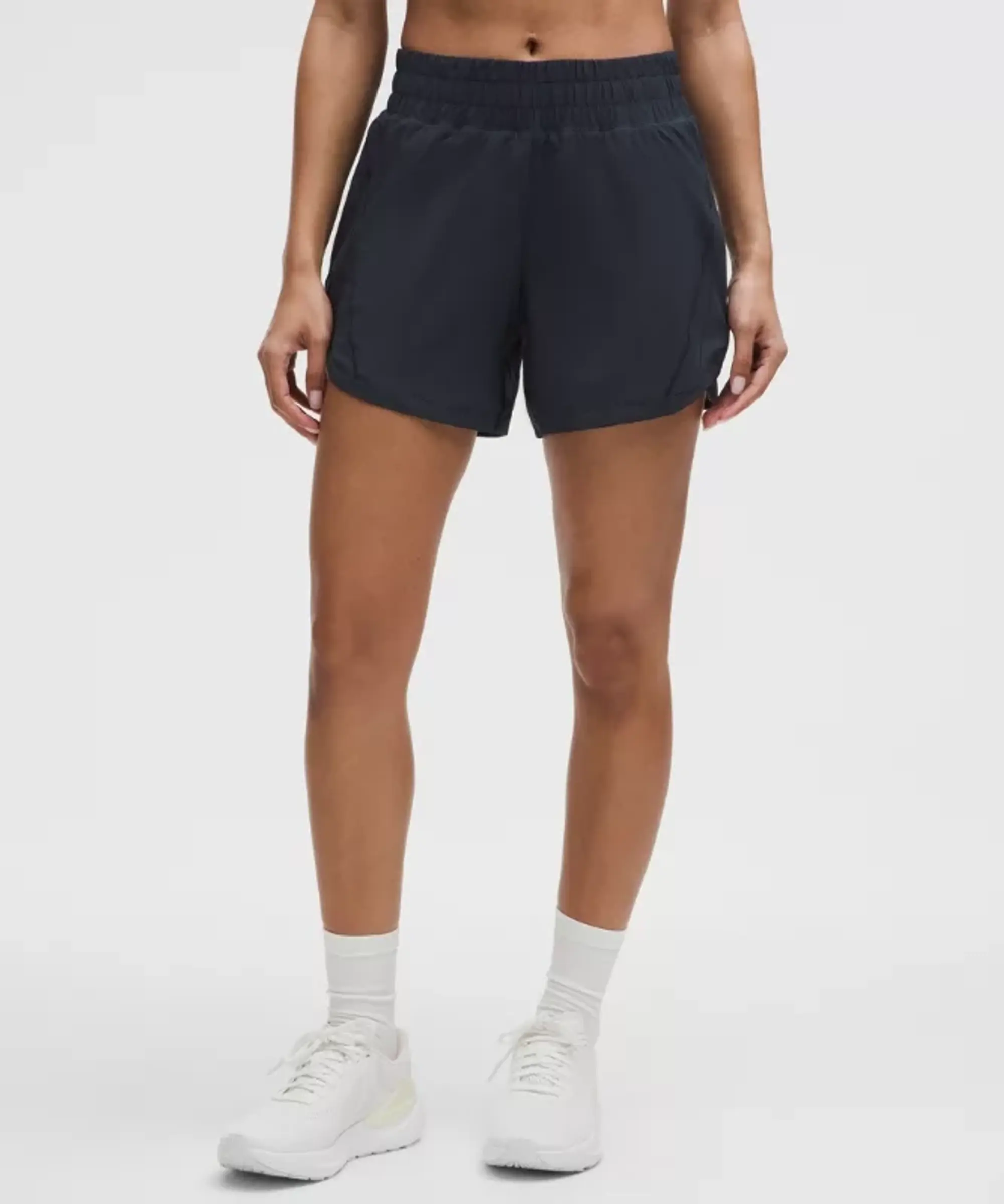 lululemon IE lululemon – Women's Track That High-Rise Lined Shorts – 5 – Color Blue – Size 4