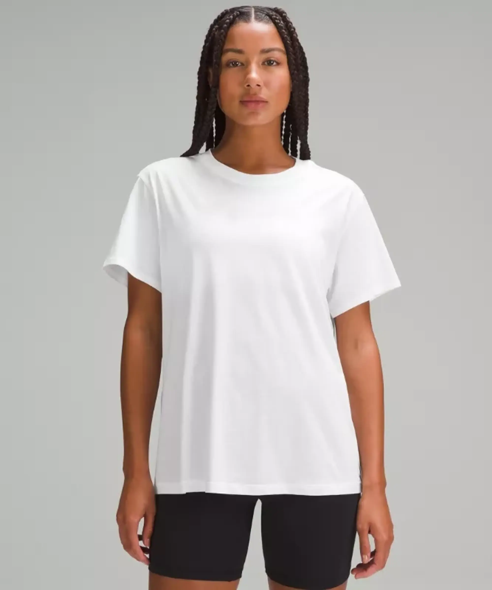 lululemon IE lululemon – Women's All Yours Cotton T-Shirt – Color White – Size 8