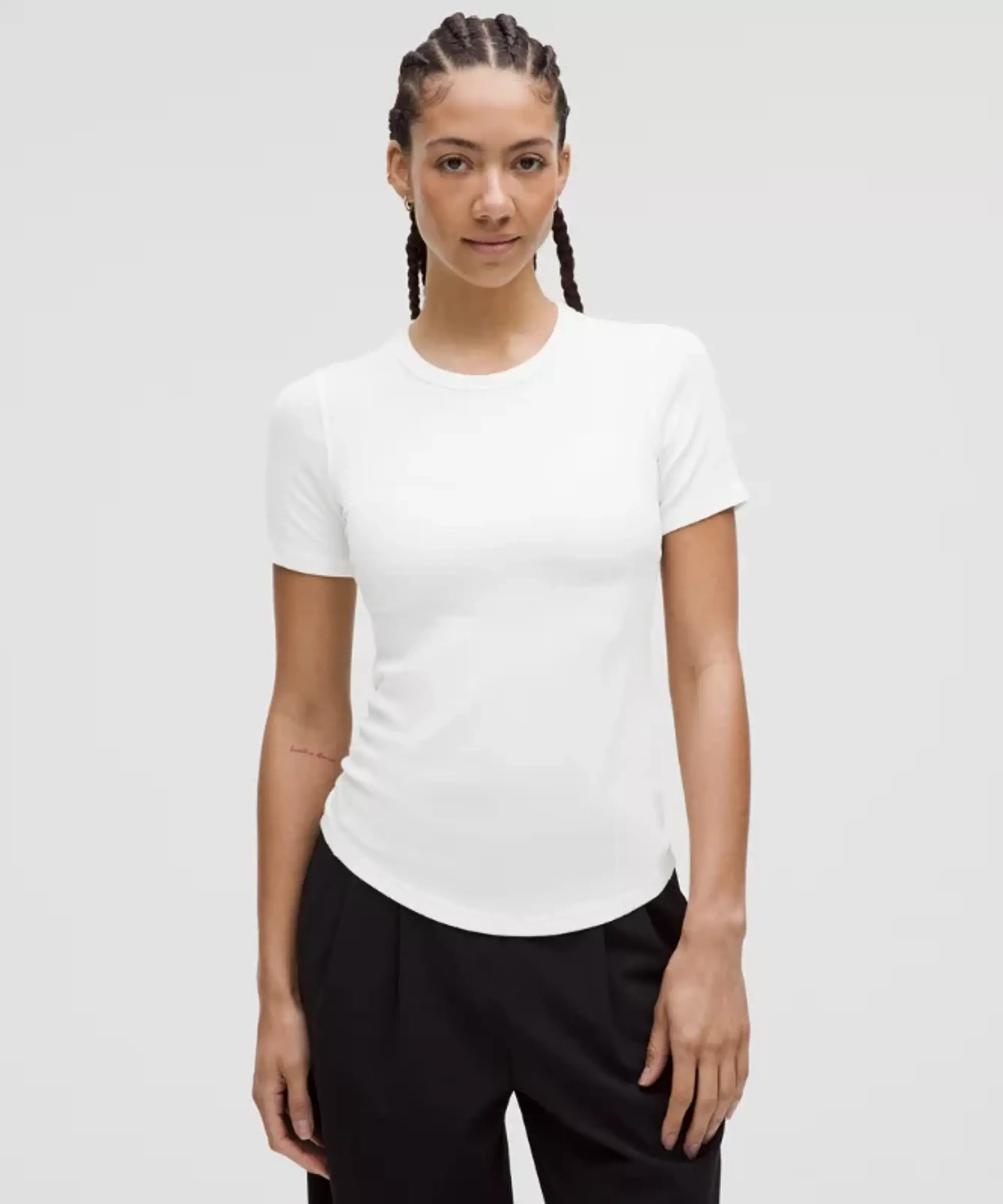 lululemon IE lululemon – Women's Hold Tight Short-Sleeve Shirt – Color White – Size 20
