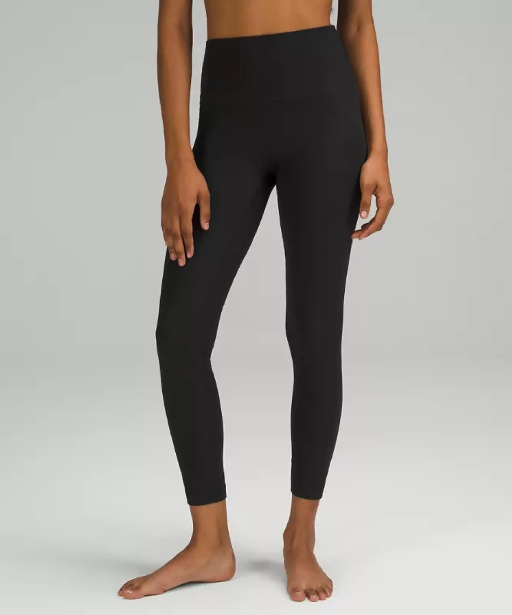 lululemon IE lululemon – Women's Align High-Rise Ribbed Pants – 25 – Color Black – Size 8