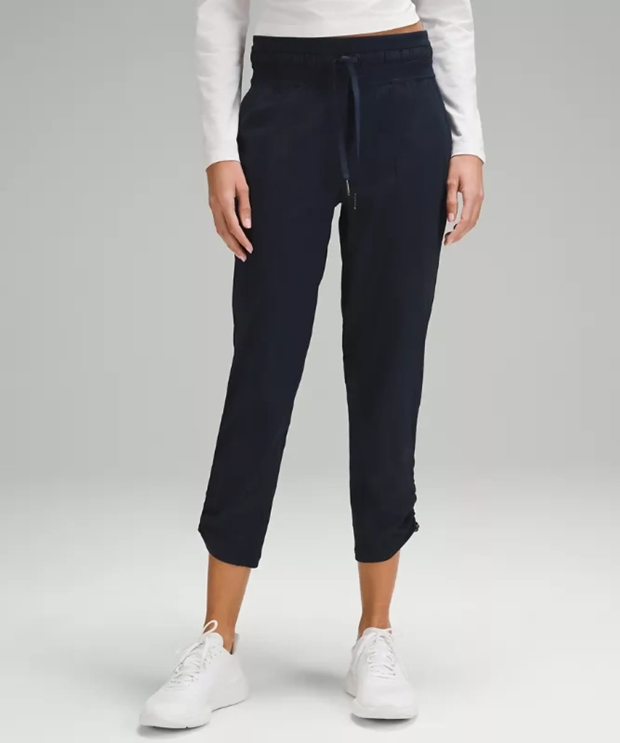 lululemon IE lululemon – Women's Dance Studio Mid-Rise Cropped Pants – Color Blue – Size 2