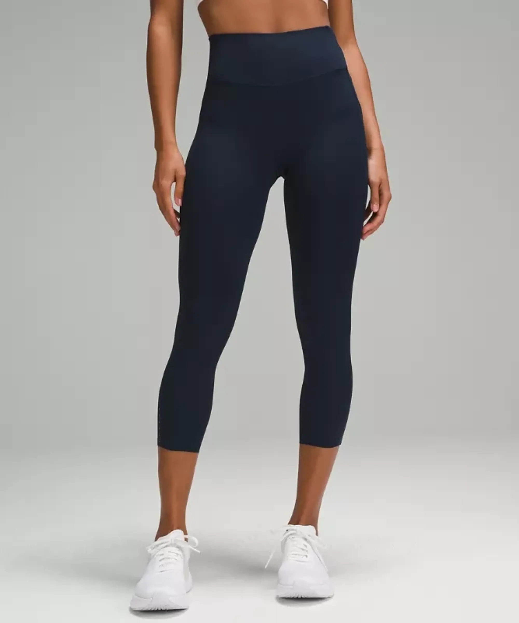 lululemon IE lululemon – Women's Fast and Free High-Rise Crop Pants Pockets – 23 – Color Blue – Size 8