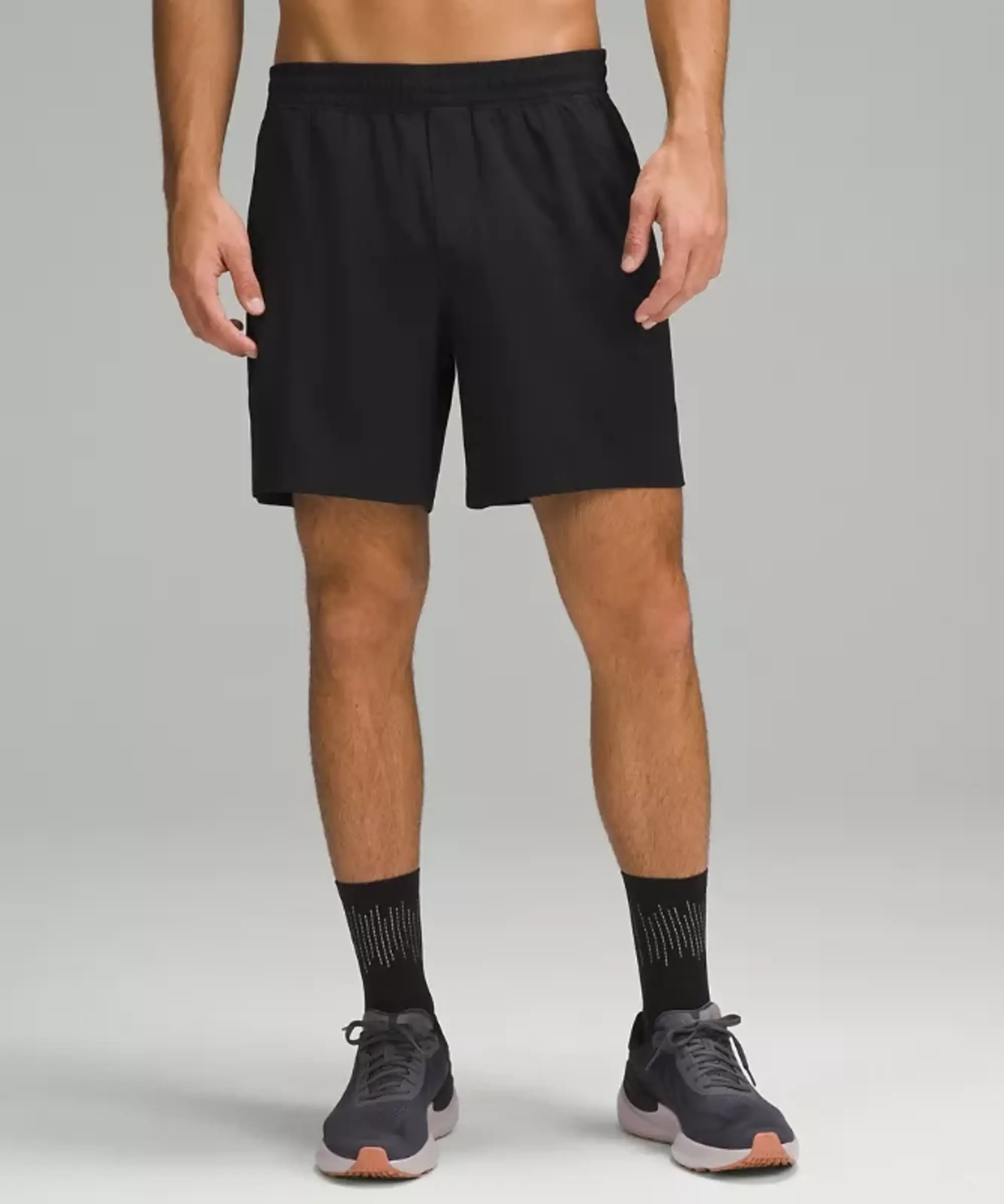 lululemon IE lululemon – Men's Pace Breaker Linerless Shorts – 7 – Color Black – Size 2XL