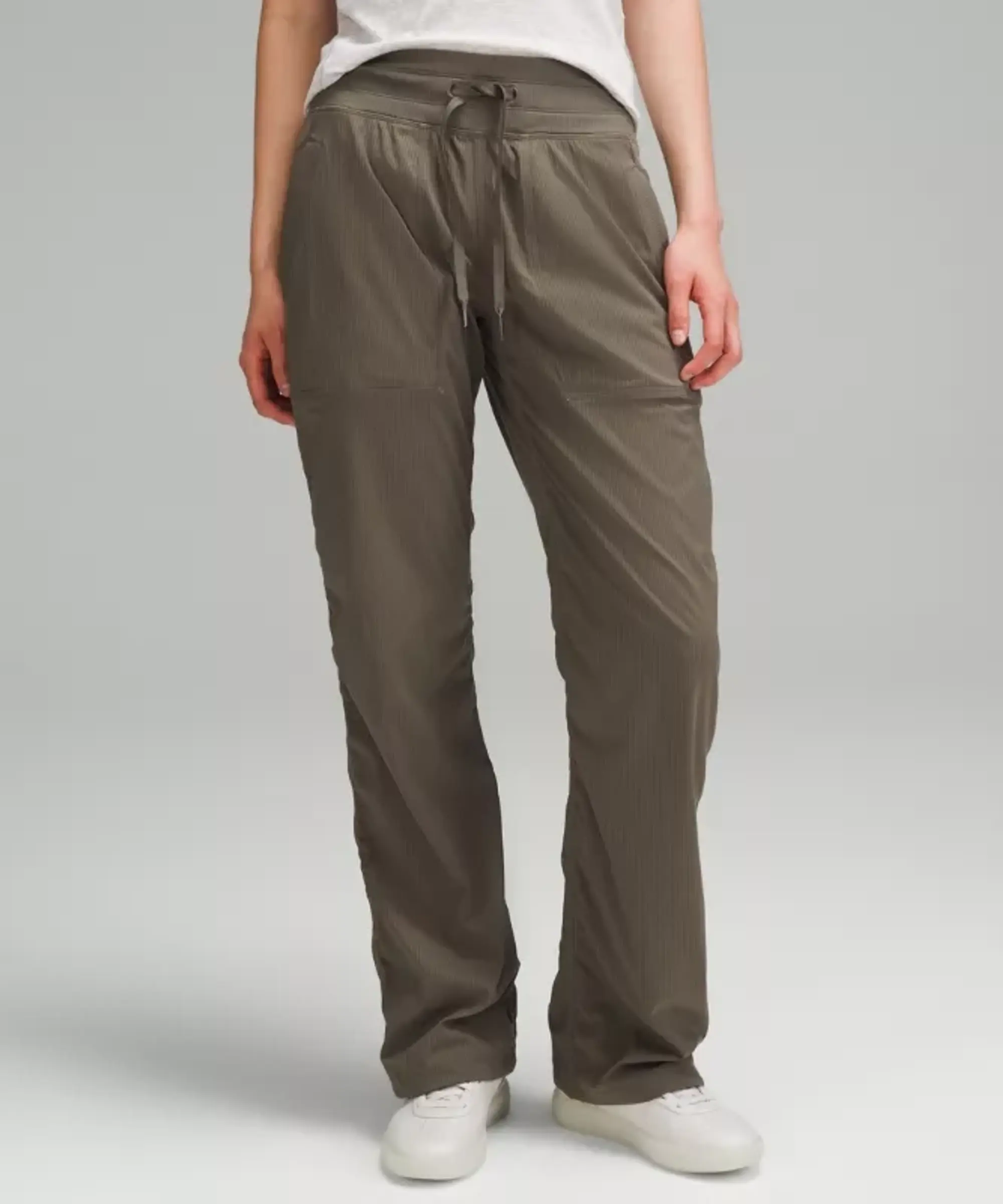 lululemon IE lululemon – Women's Dance Studio Mid-Rise Pants Regular – Color Green – Size 8