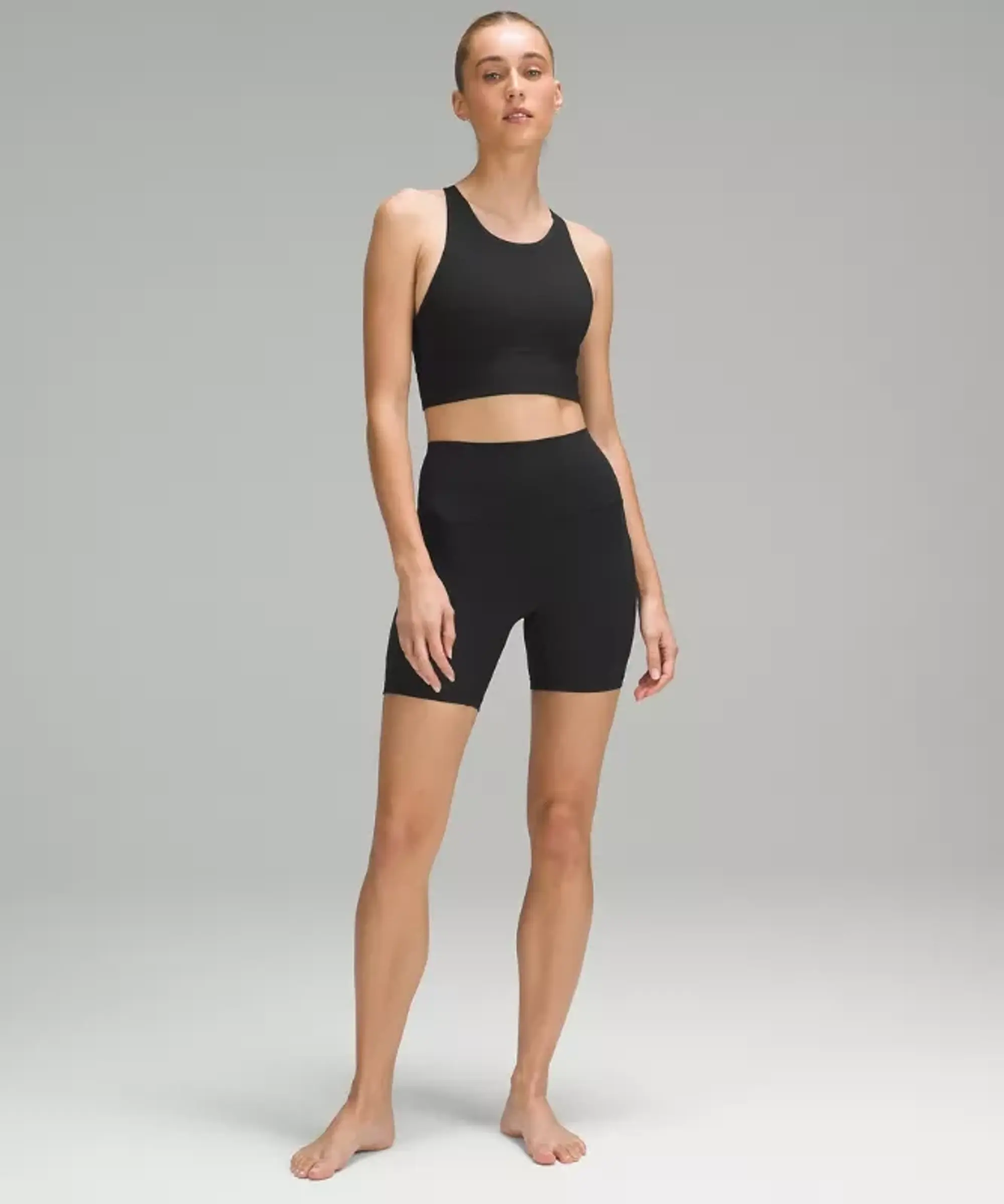 lululemon IE lululemon – Women's Align High-Rise Yoga Shorts with Pockets – 6 – Color Black – Size 2