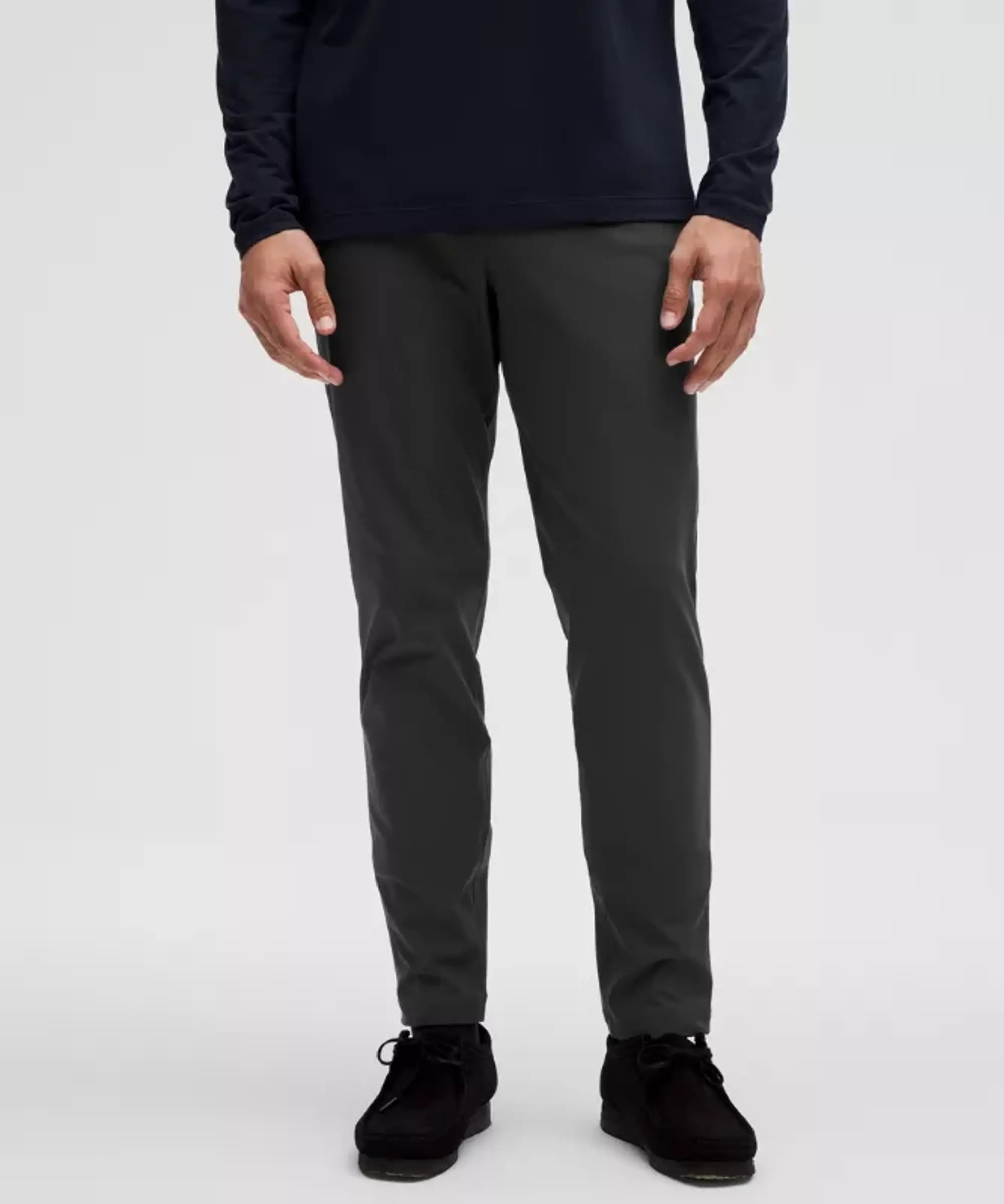 lululemon IE lululemon – Men's ABC Slim-Fit Trousers 37L Warpstreme – Color Black – Size 40