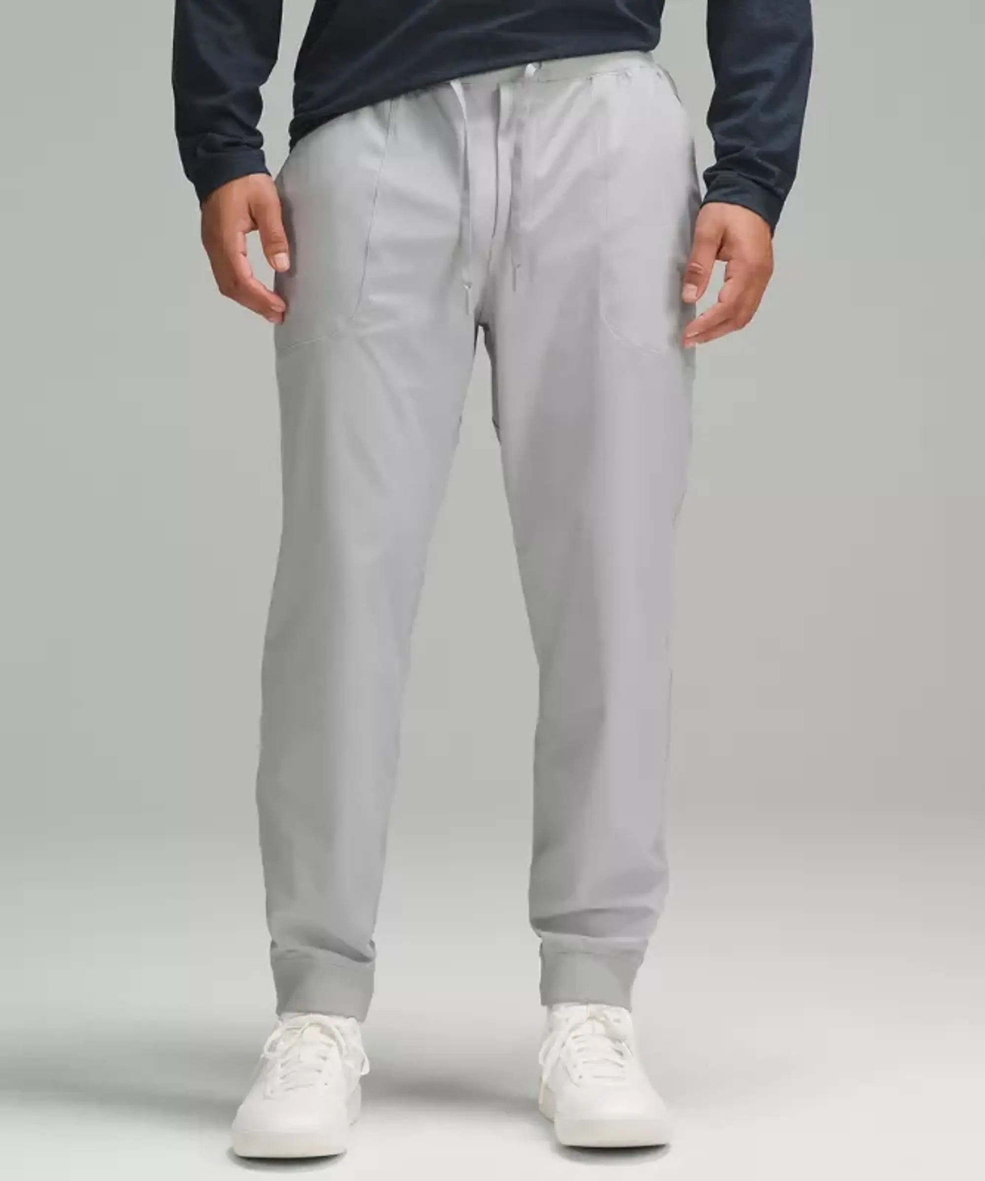 lululemon IE lululemon – Men's ABC Joggers Regular – Color Silver/Grey – Size 2XL