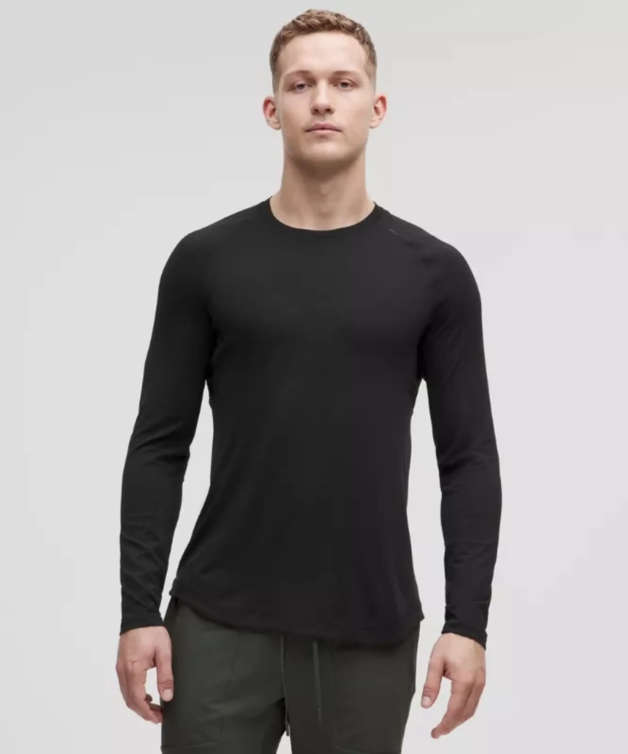 lululemon IE lululemon – Men's License to Train Long-Sleeve Shirt – Color Black – Size 2XL