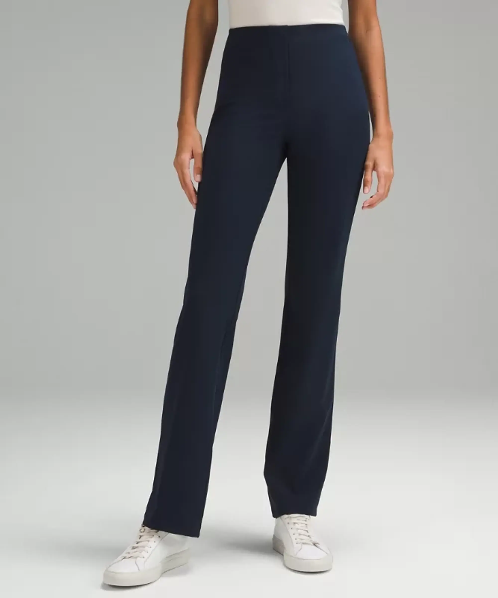 lululemon IE lululemon – Women's Smooth Fit Pull-On High-Rise Pants Regular – Color Blue – Size 4