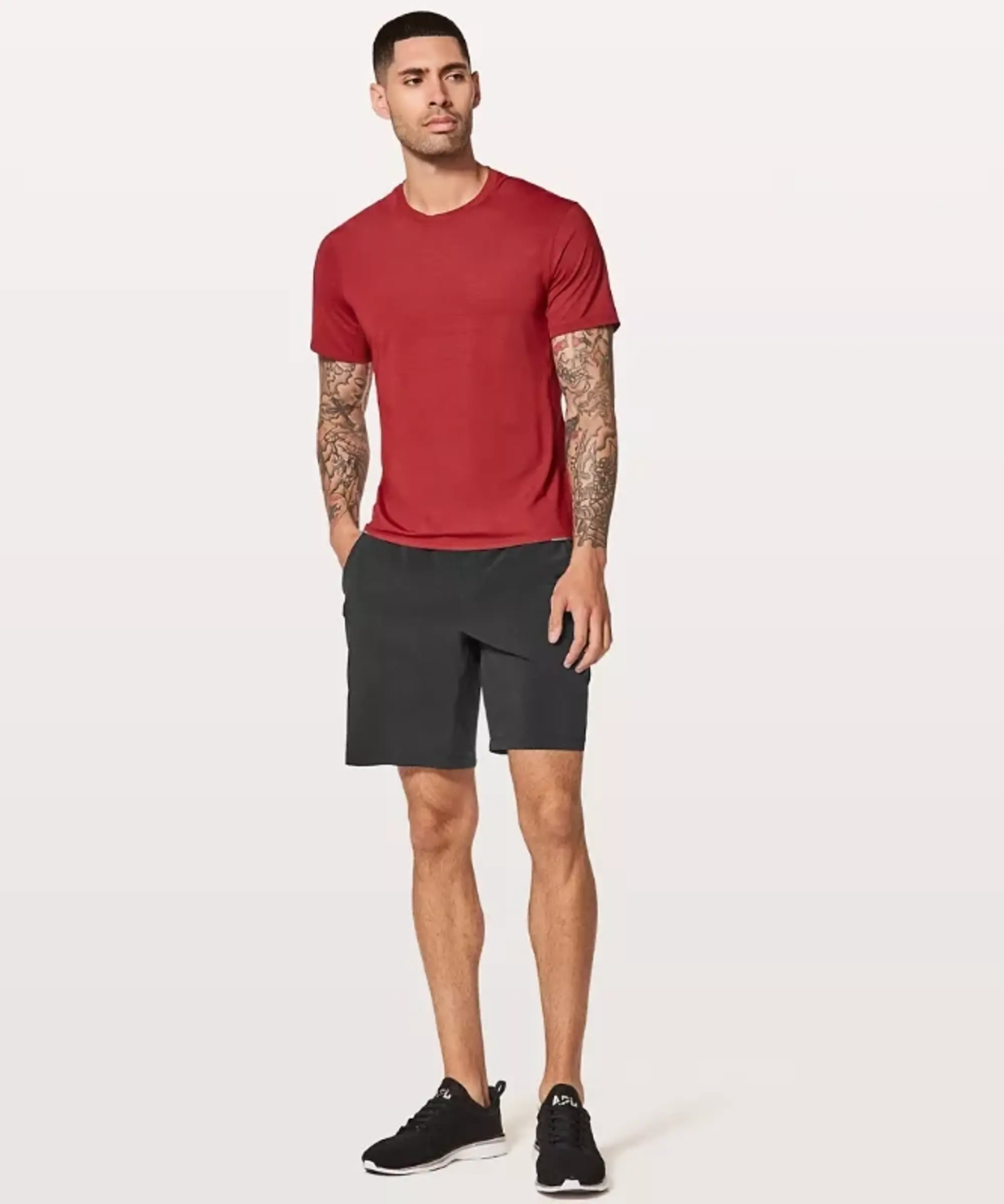 lululemon IE lululemon – Men's Pace Breaker Lined Short – 9 – Color Black – Size XL