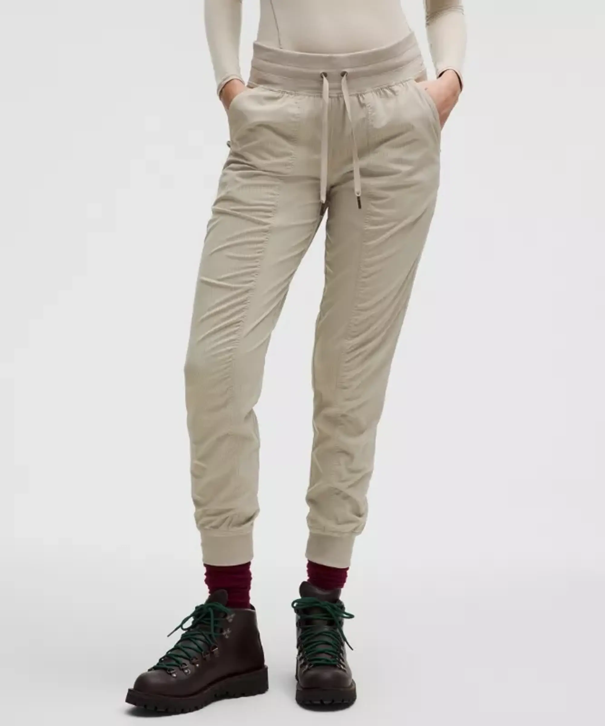 lululemon IE lululemon – Women's Dance Studio Mid-Rise Joggers Full Length – Color White – Size 2