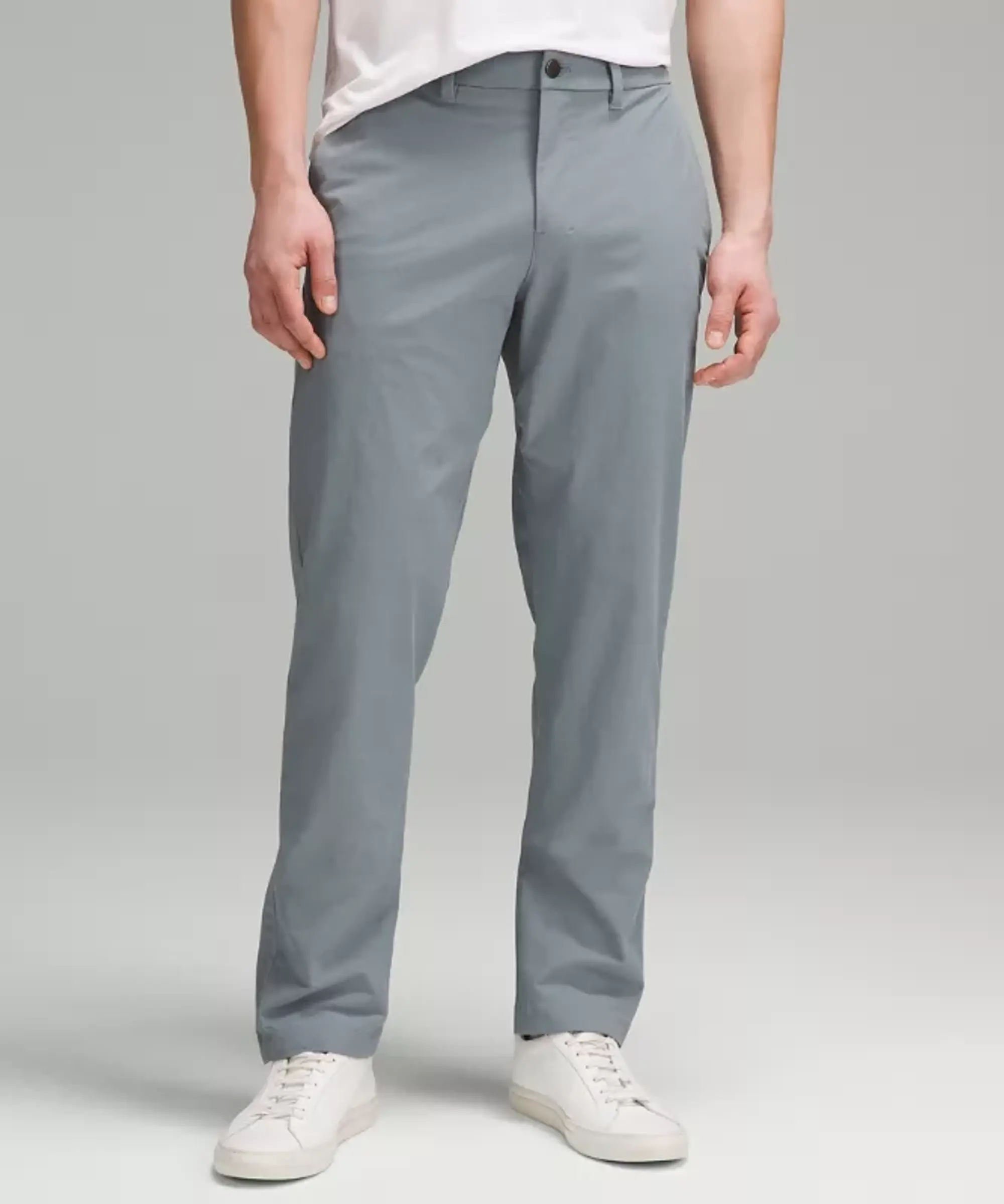lululemon IE lululemon – Men's ABC Classic-Fit Trousers 32L Stretch Cotton VersaTwill – Color Blue – Size 38