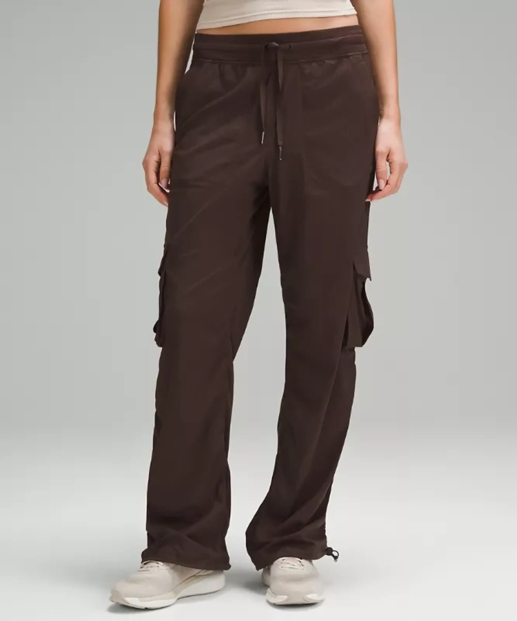lululemon IE lululemon – Women's Dance Studio Relaxed-Fit Mid-Rise Cargo Pants – Color Brown – Size S