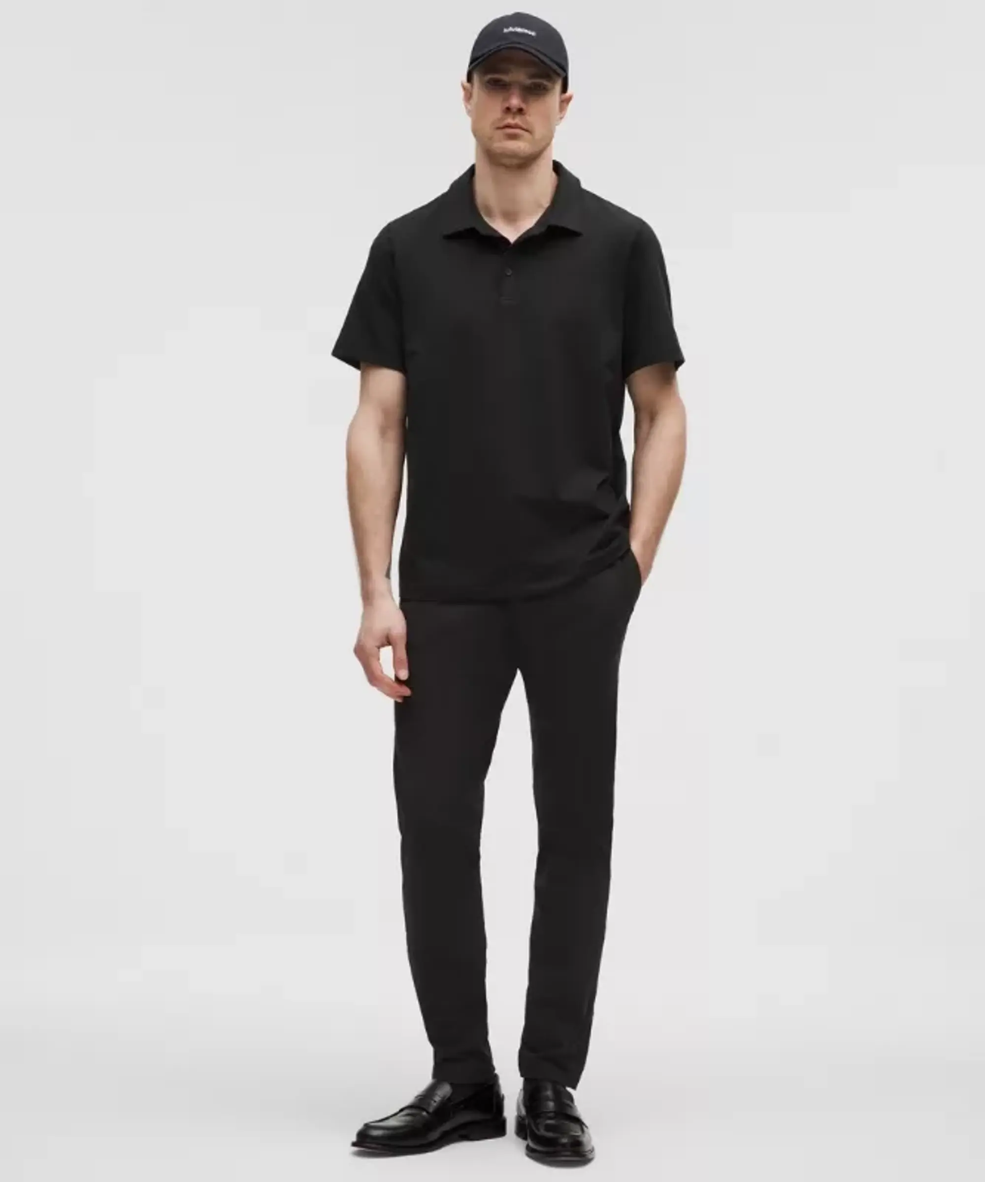 lululemon IE lululemon – Men's ABC Slim-Fit Trousers 30L Stretch Cotton VersaTwill – Color Black – Size 35