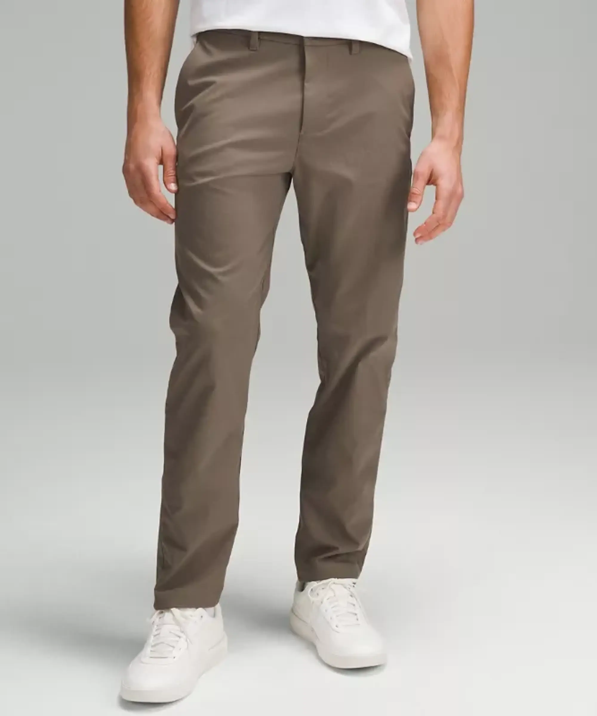 lululemon IE lululemon – Men's ABC Classic-Fit Trousers 34L Smooth Twill – Color Brown – Size 34