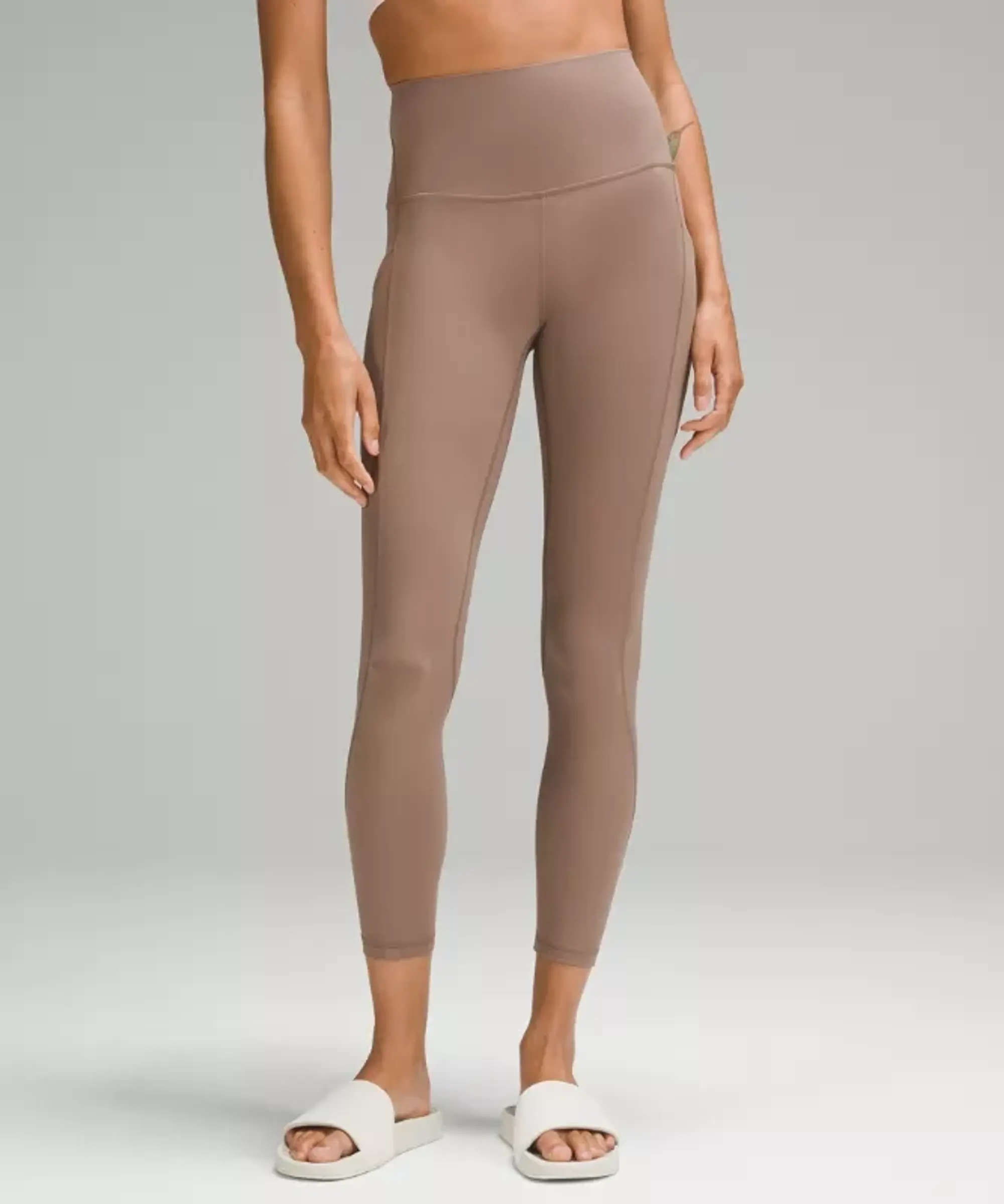 lululemon IE lululemon – Women's Align High-Rise Pants with Pockets – 25 – Color Brown – Size 12