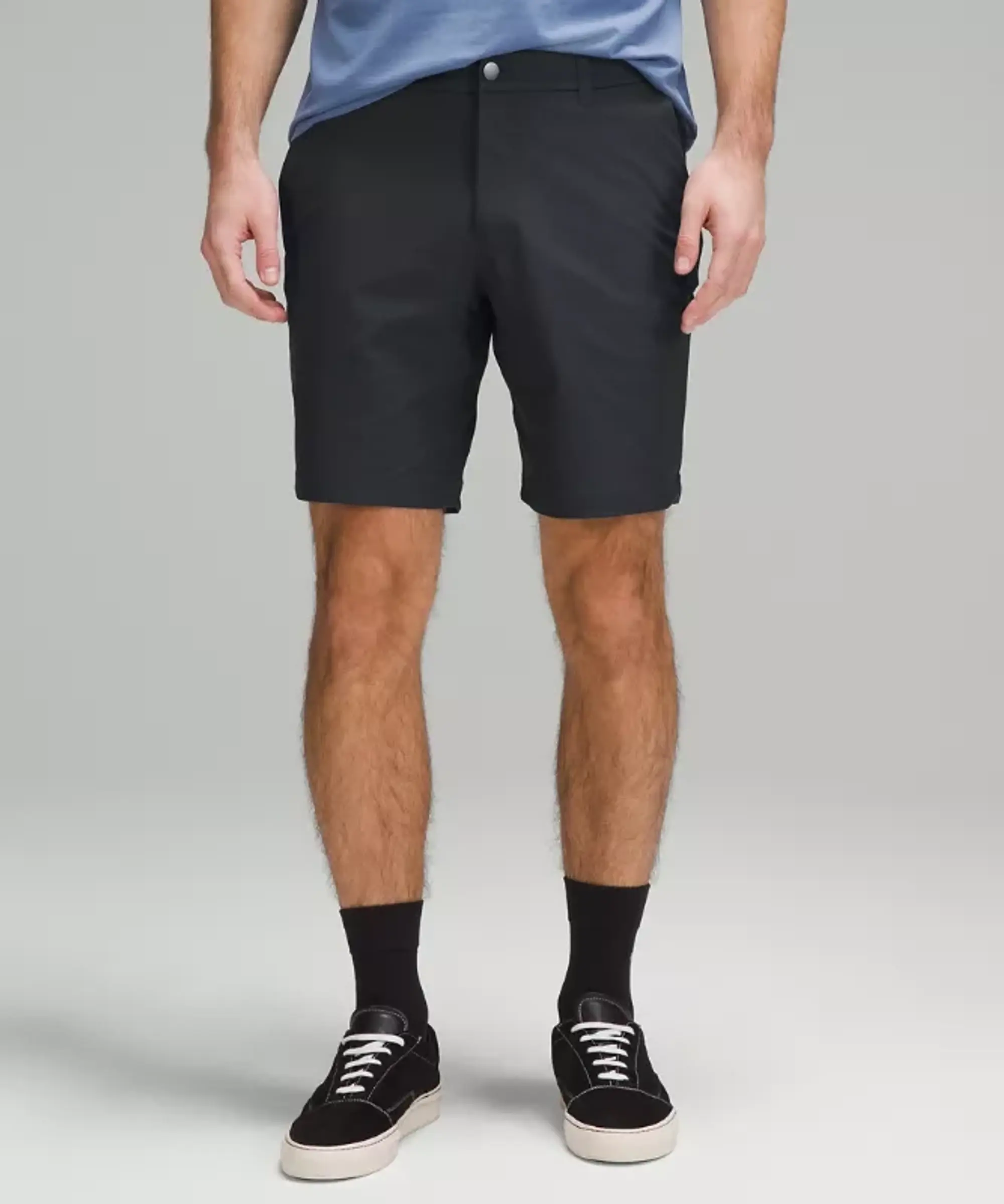 lululemon IE lululemon – Men's ABC Classic-Fit Shorts Warpstreme – 9 – Color Black – Size 40