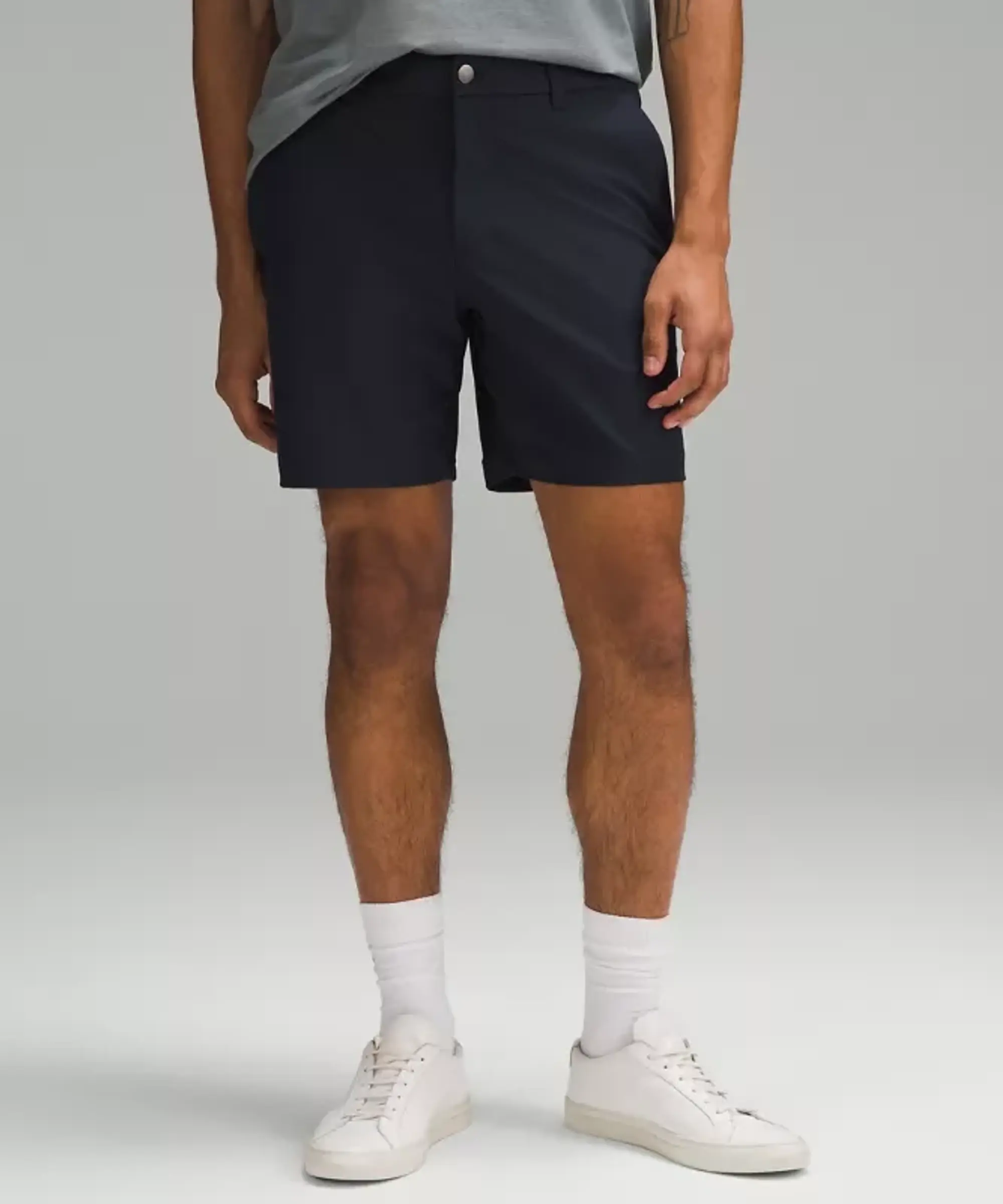 lululemon IE lululemon – Men's ABC Classic-Fit Shorts Warpstreme – 7 – Color Blue – Size 36