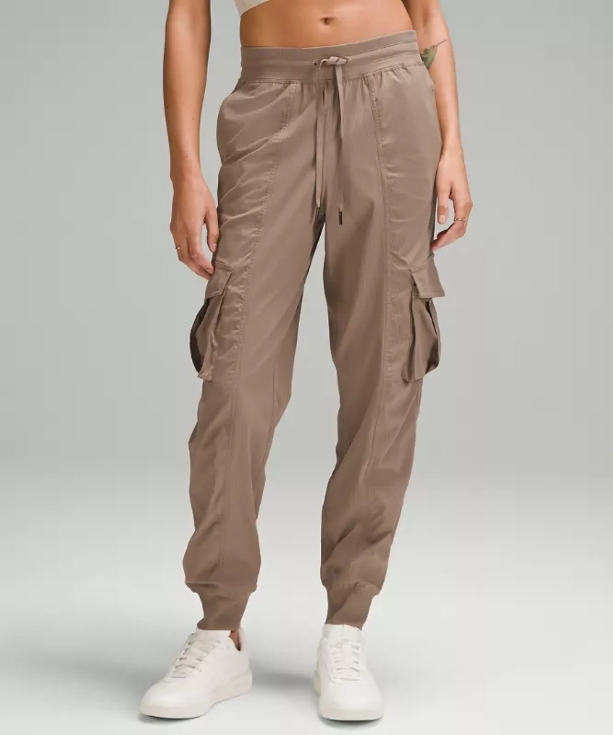 lululemon IE lululemon – Women's Dance Studio Relaxed-Fit Mid-Rise Cargo Joggers – Color Brown – Size S