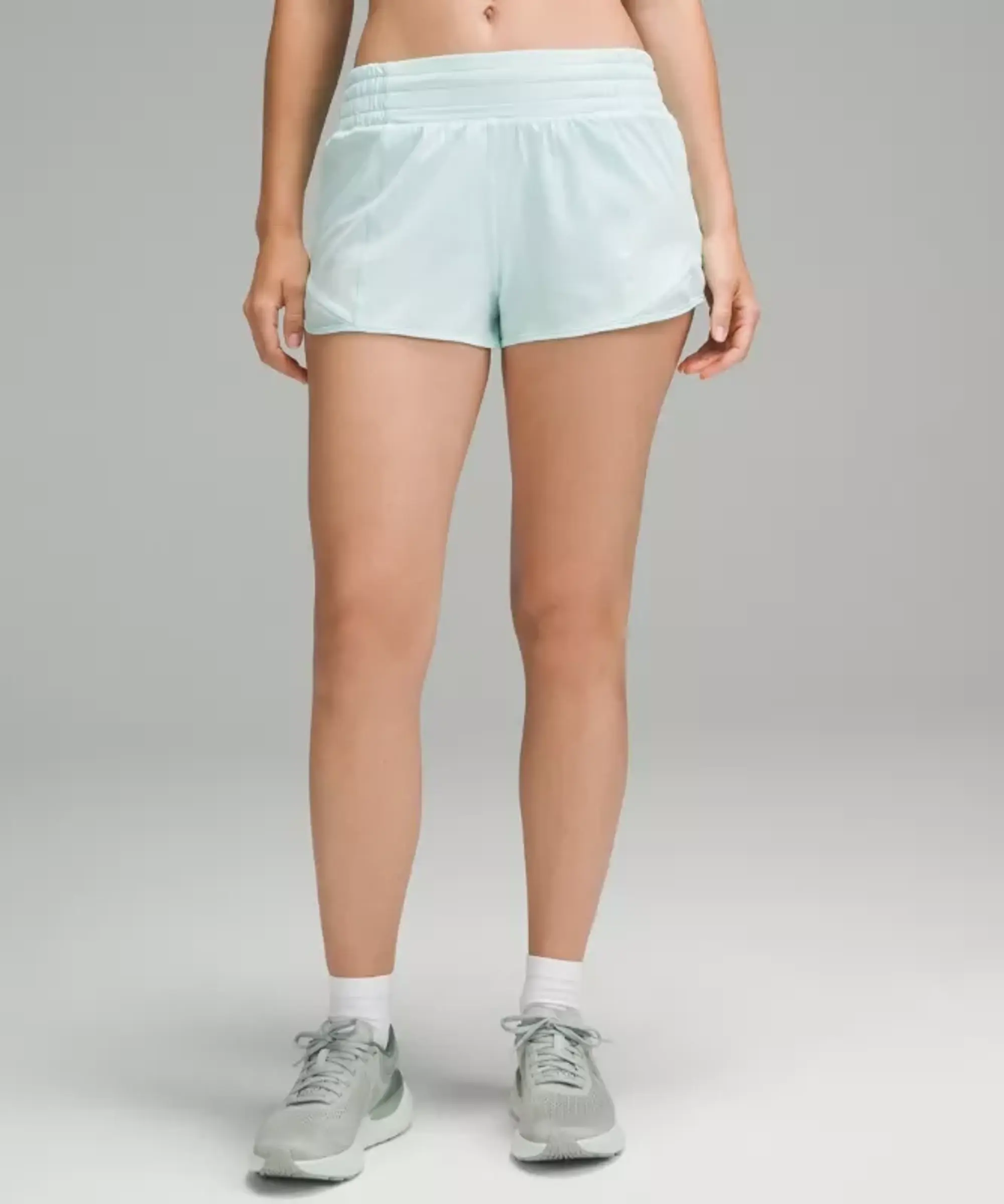 lululemon IE lululemon – Women's Hotty Hot High-Rise Lined Shorts – 2.5 – Color Blue Green – Size 14