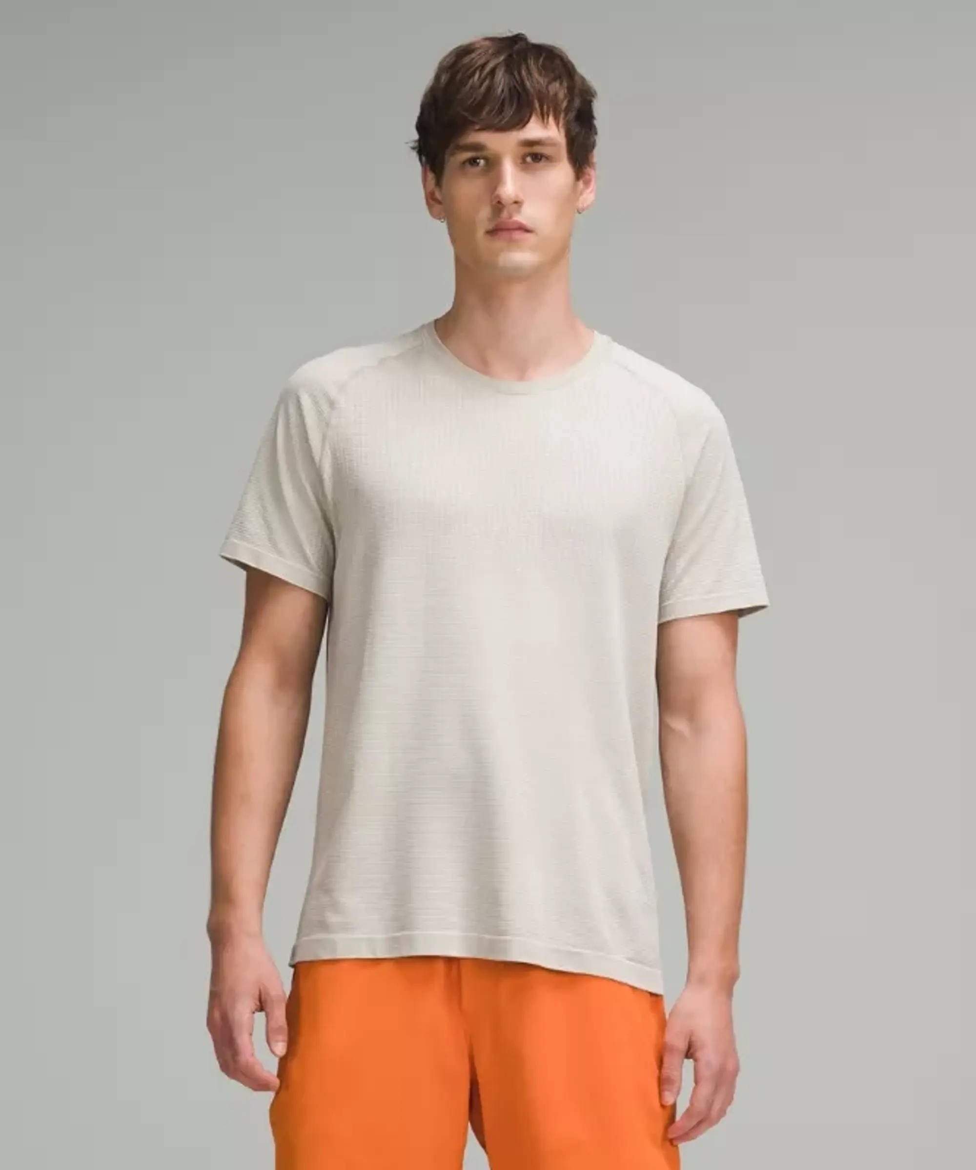 lululemon IE lululemon – Men's Metal Vent Tech Short-Sleeve Shirt – Color White – Size S